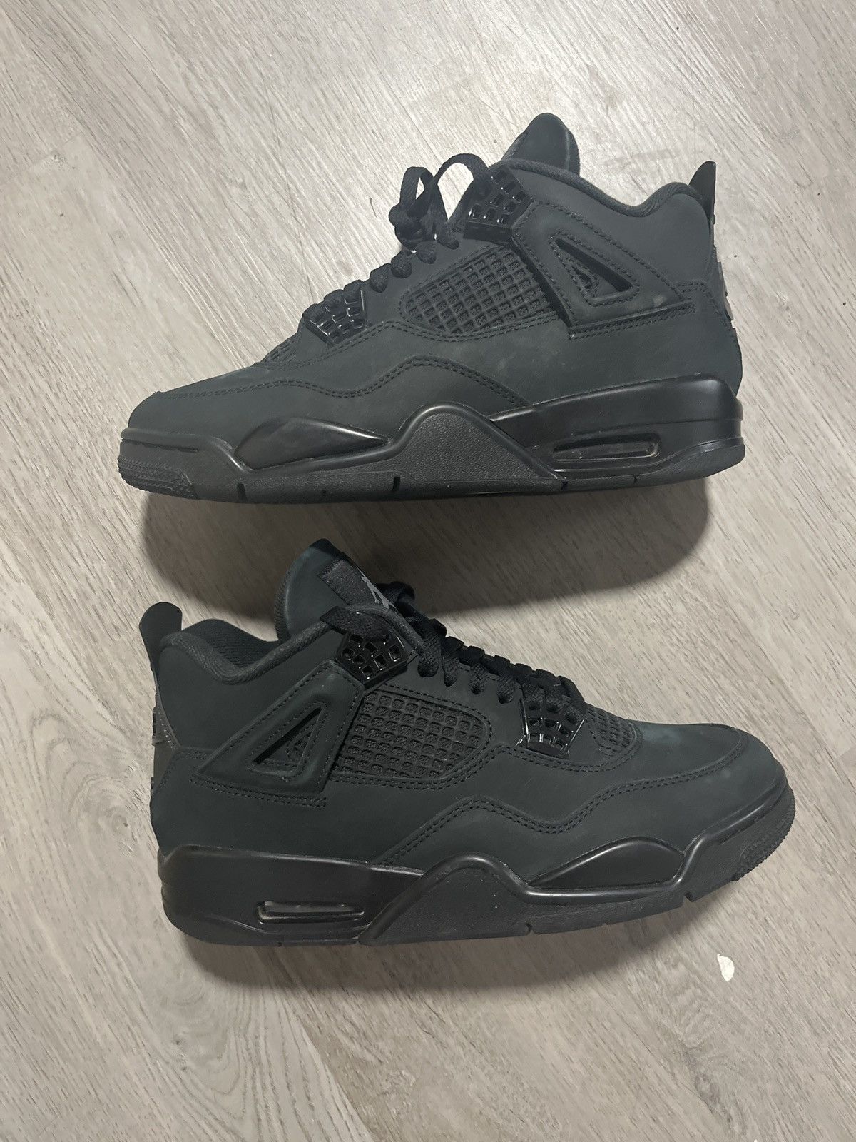 Jordan Brand Black cats retro jordan 4’s Size US 9 / EU 42 - 2 Thumbnail