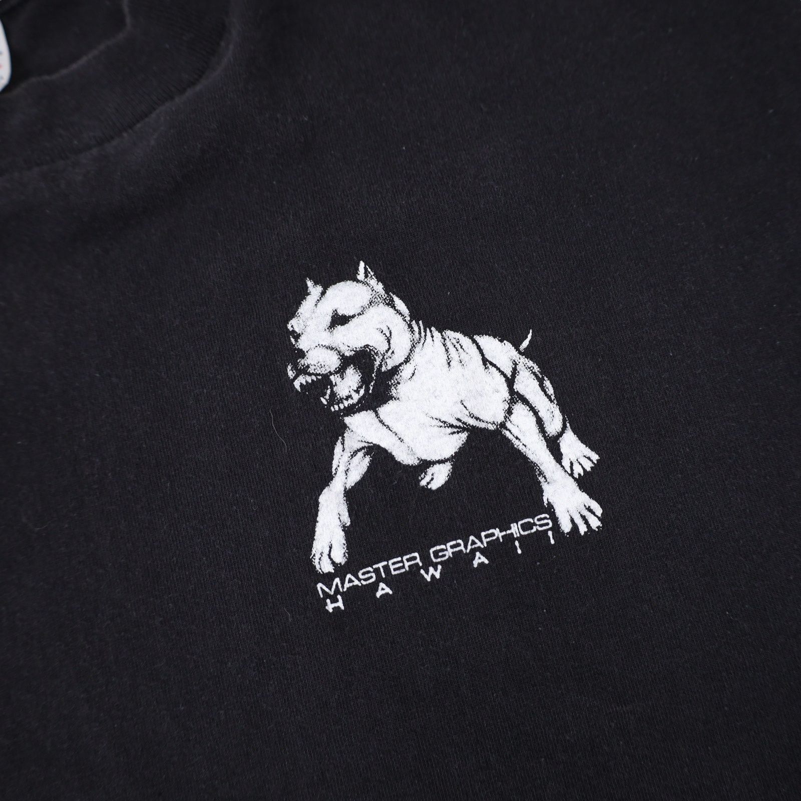 Vintage Vintage Pit Pull Iron Dogs Graphic T Shirt Size US L / EU 52-54 / 3 - 6 Thumbnail