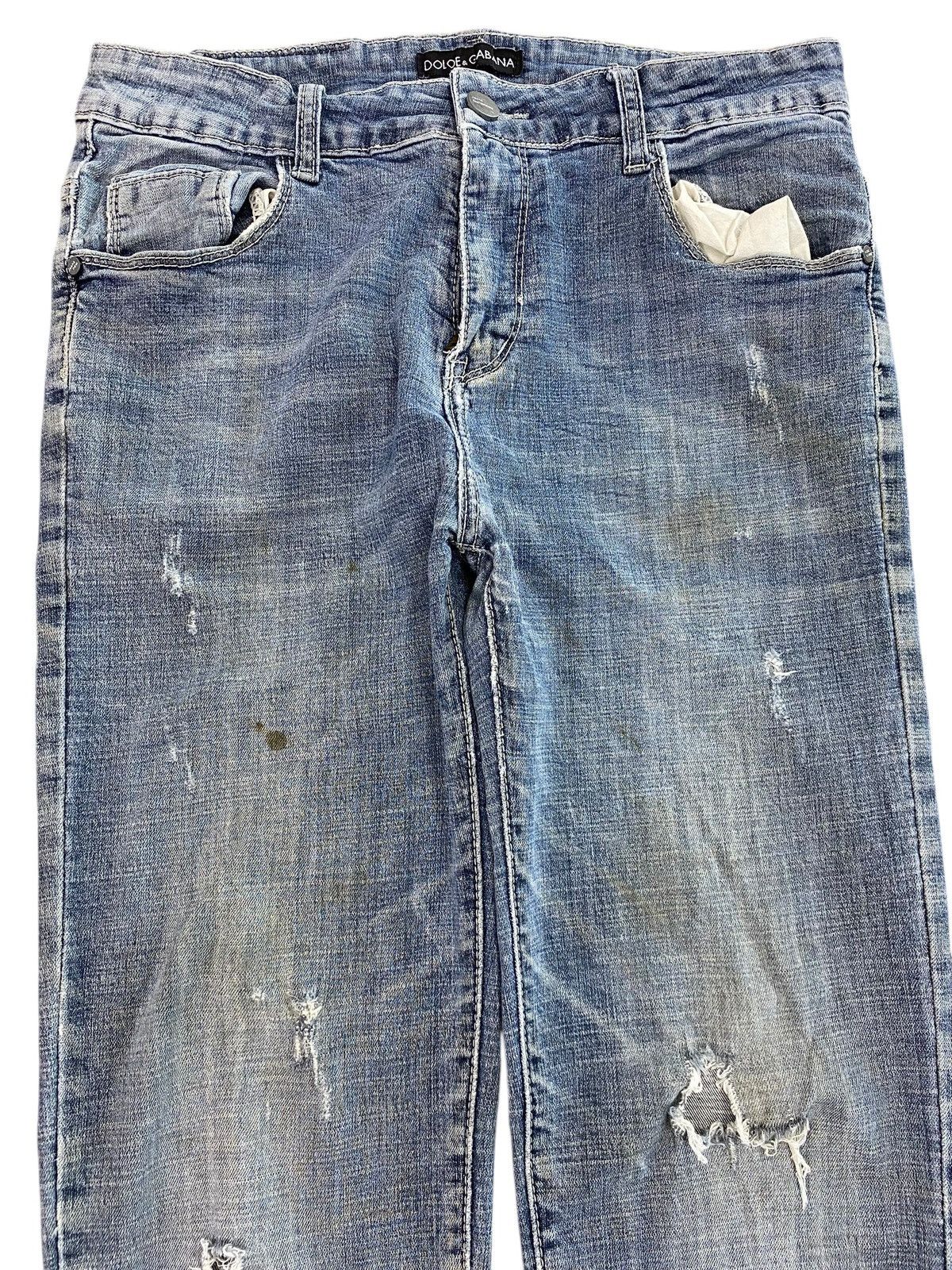 Japanese Brand Japanese Brand Mud Wash Ripped Skinny Jeans Style Size US 28 / EU 44 - 2 Thumbnail