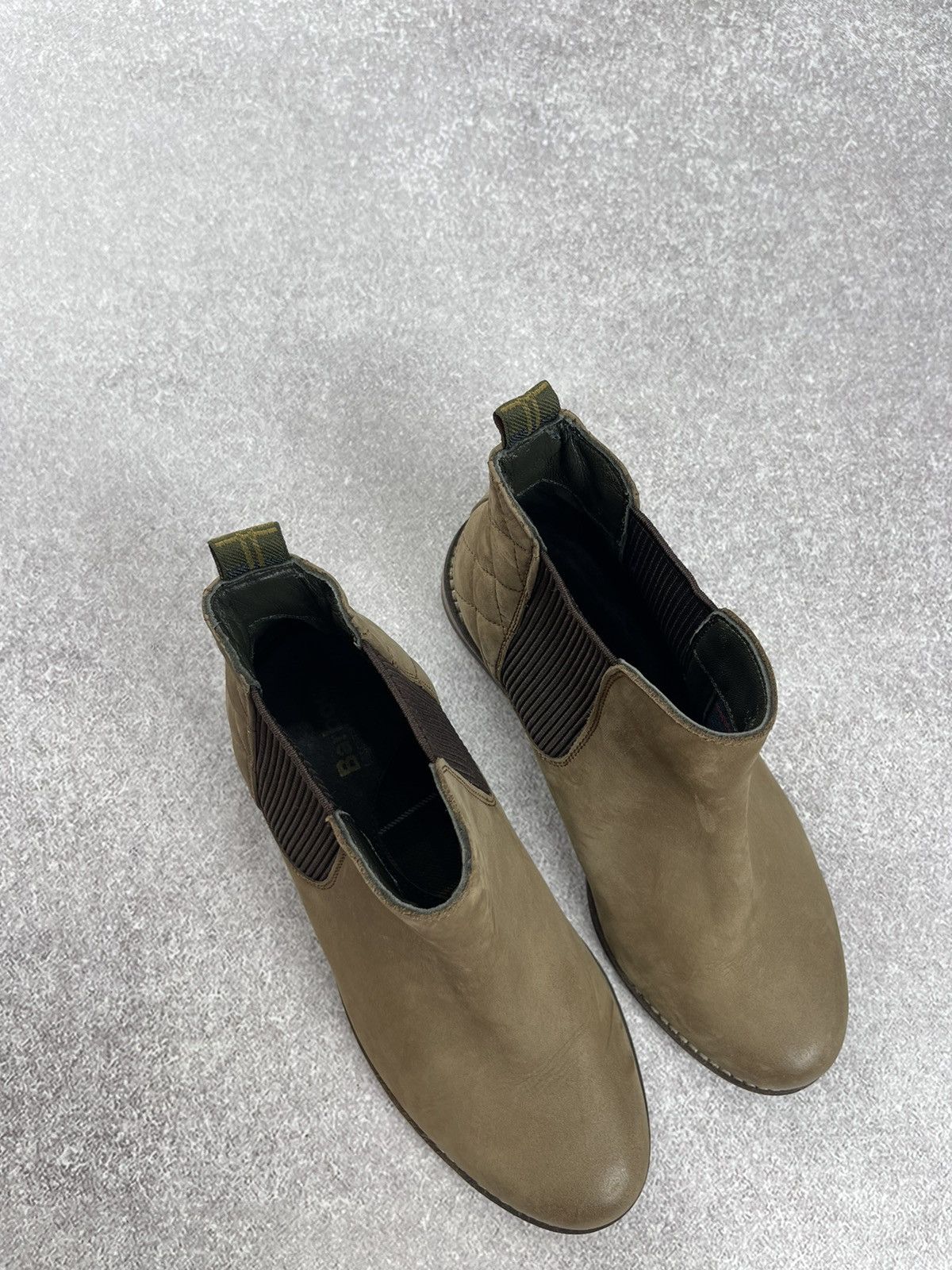 Barbour Barbour Abigail Quilt Chelsea Mid Ankle Leather Boots Size US 6.5 / IT 36.5 - 7 Thumbnail