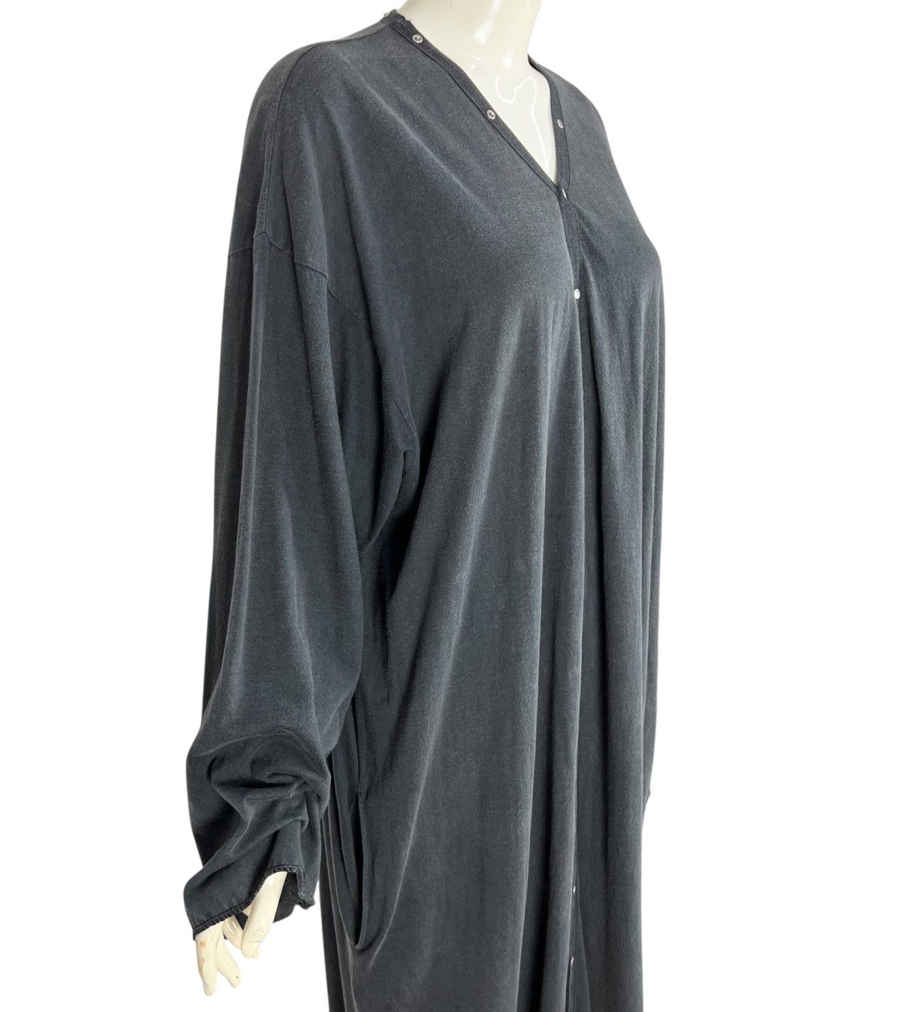 Yohji Yamamoto Vintage 80s Yohji Yamamoto Super Blue Dress Size L / US 10 / IT 46 - 1 Thumbnail