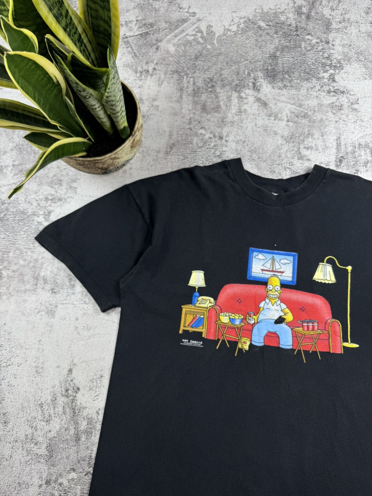 The Simpsons The Simpson Matt Groening Vintage Movie Cartoon 1998 Merch Men’s XLT Shirt Tee Size US XL / EU 56 / 4 - 7 Thumbnail