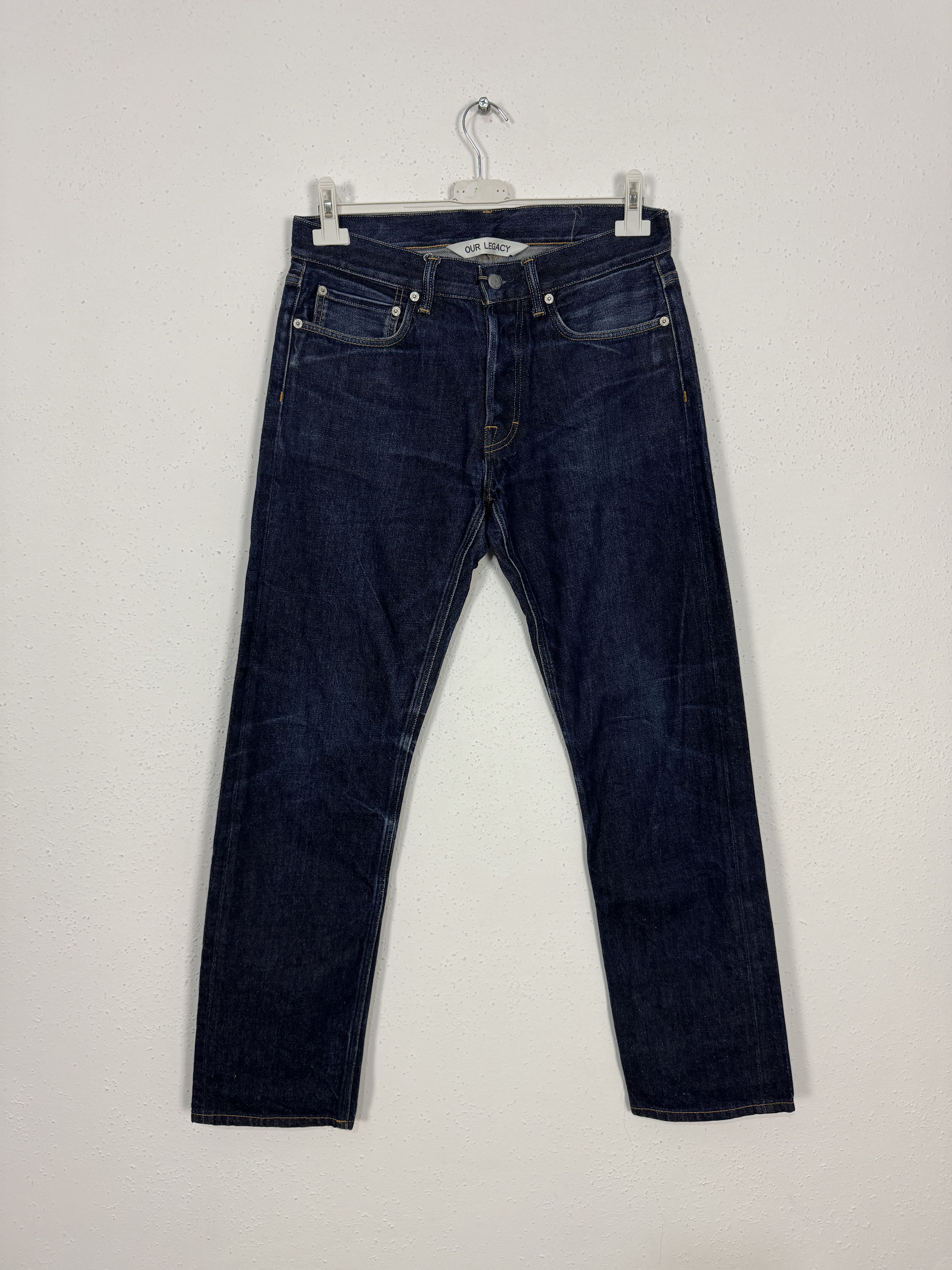 Our Legacy Our Legacy First Cut denim pants straight fit 32/32 Size US 32 / EU 48 - 1 Thumbnail