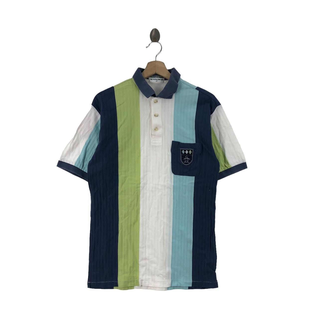 Grand Slam Vintage GRAND SLAM MUNSINGWEAR Polo Tee Shirt Striped Size US S / EU 44-46 / 1 - 1 Thumbnail