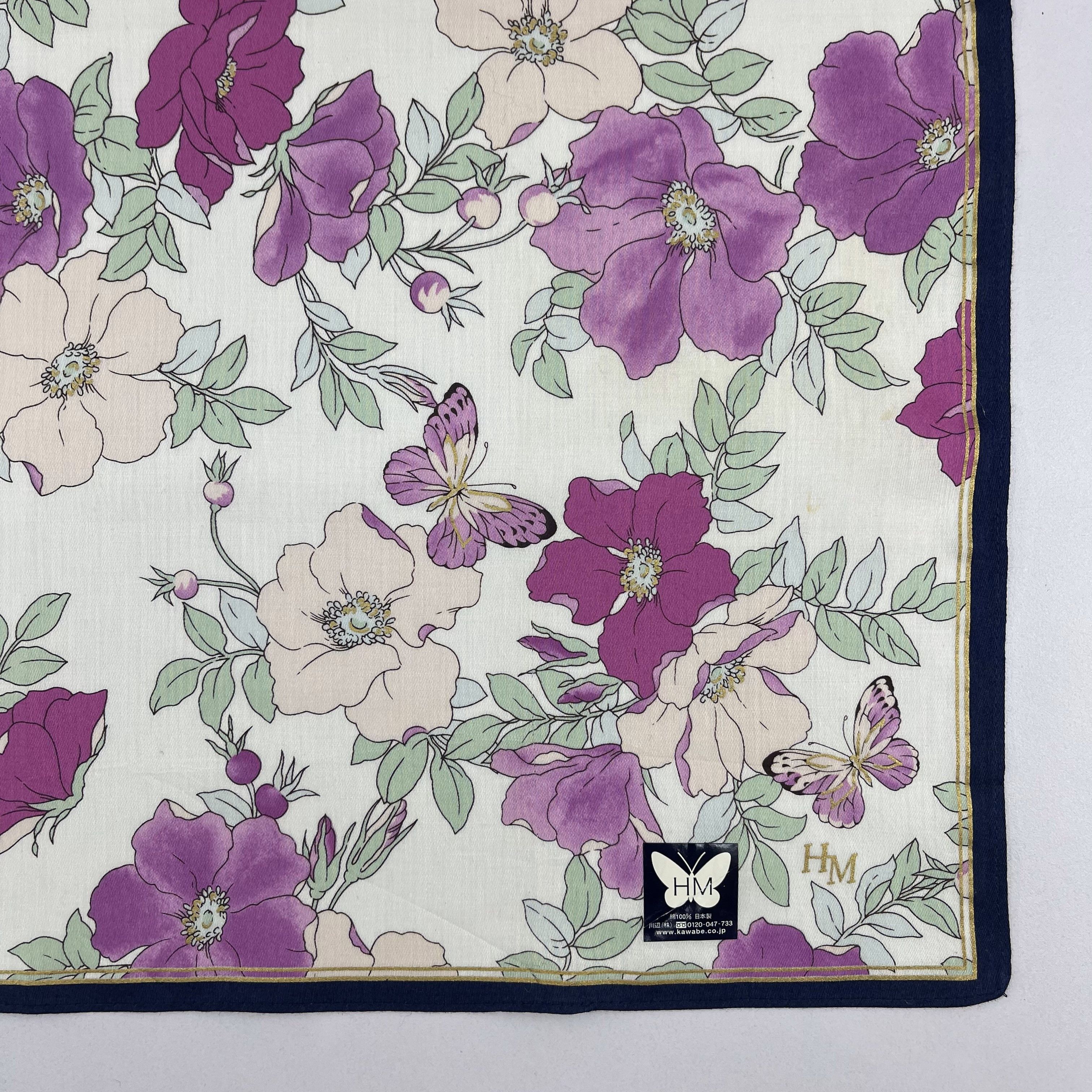 Hanae Mori Hanae Mori Handkerchief / Neckerchief / Bandana - 4162 Size ONE SIZE - 3 Thumbnail