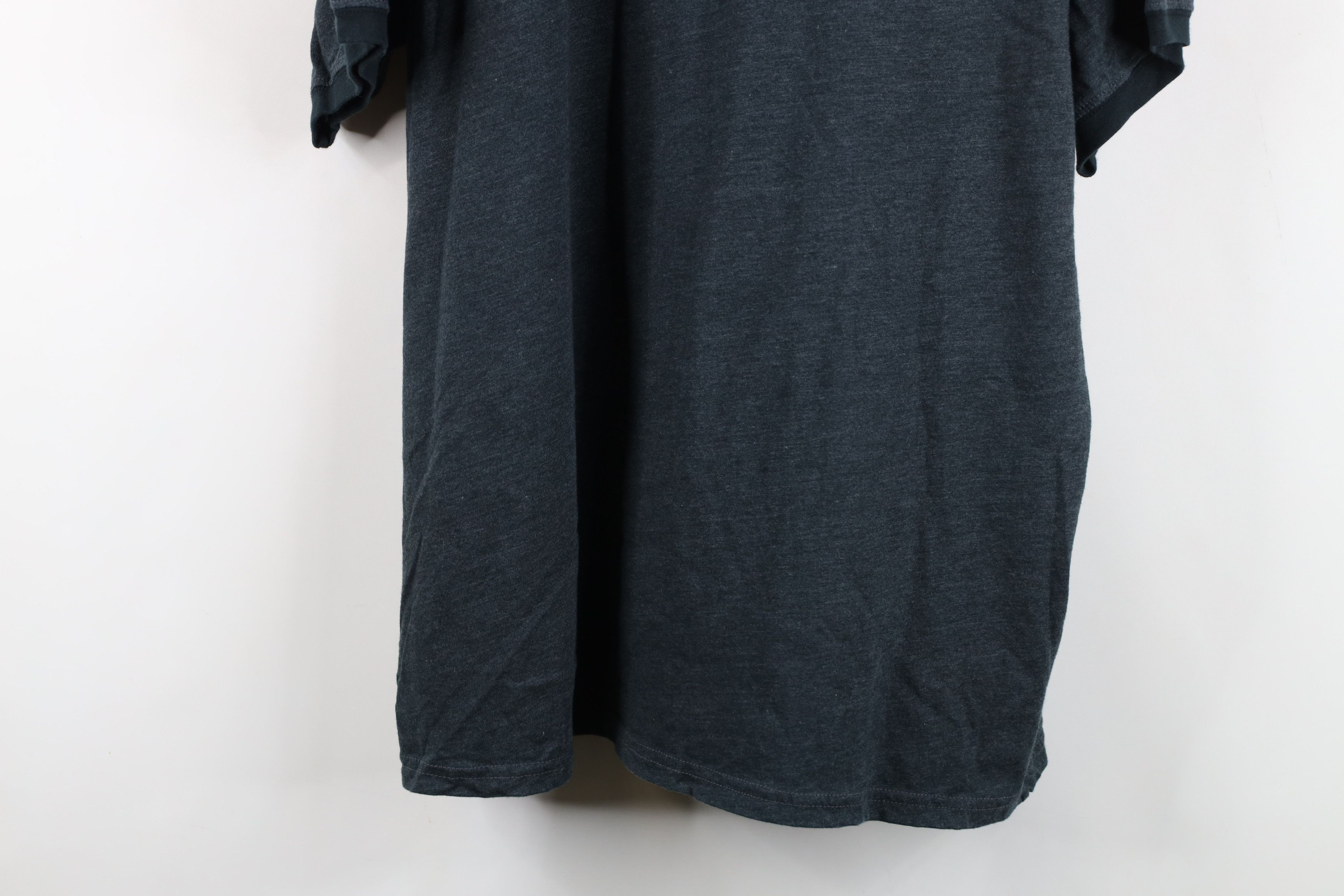 Vintage Vintage Y2K Streetwear Fork State Park Ringer T-Shirt Gray Size US XXL / EU 58 / 5 - 13 Thumbnail