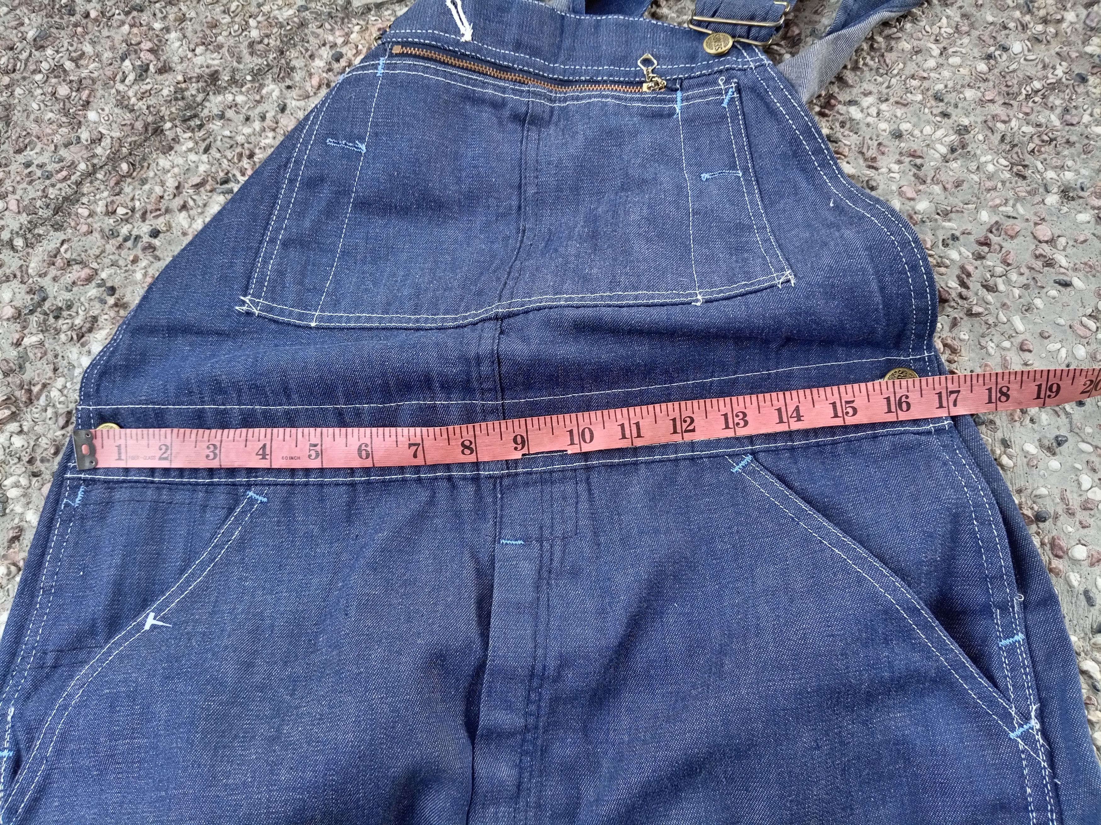 Sears × Vintage Vintage sears overall denim jeans size 34 Size US 34 / EU 50 - 8 Thumbnail