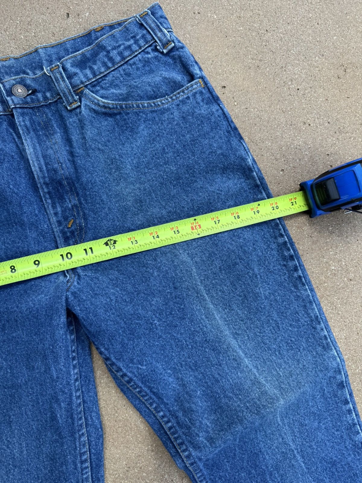 Levi's × Vintage Vtg 80’s Levi’s 646 Orange Tab Bellbottom Flare Jeans 32x28 Size US 32 / EU 48 - 12 Thumbnail