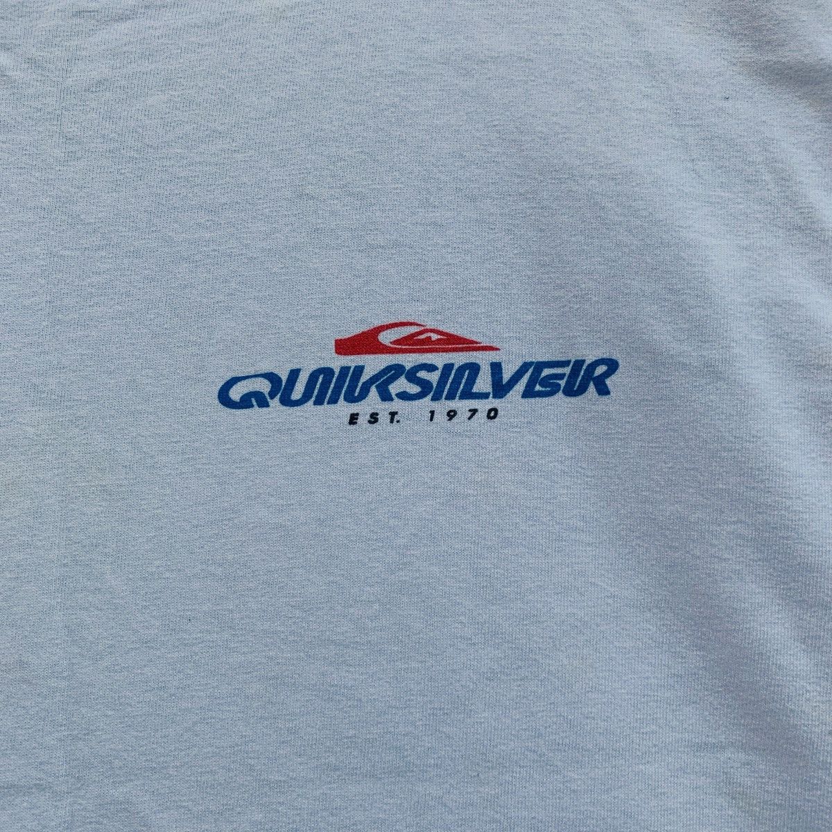 Quiksilver × Vintage Vintage 90s QUIKSILVER USA BIG LOGO Surf Brand T-shirt Size US XL / EU 56 / 4 - 7 Thumbnail