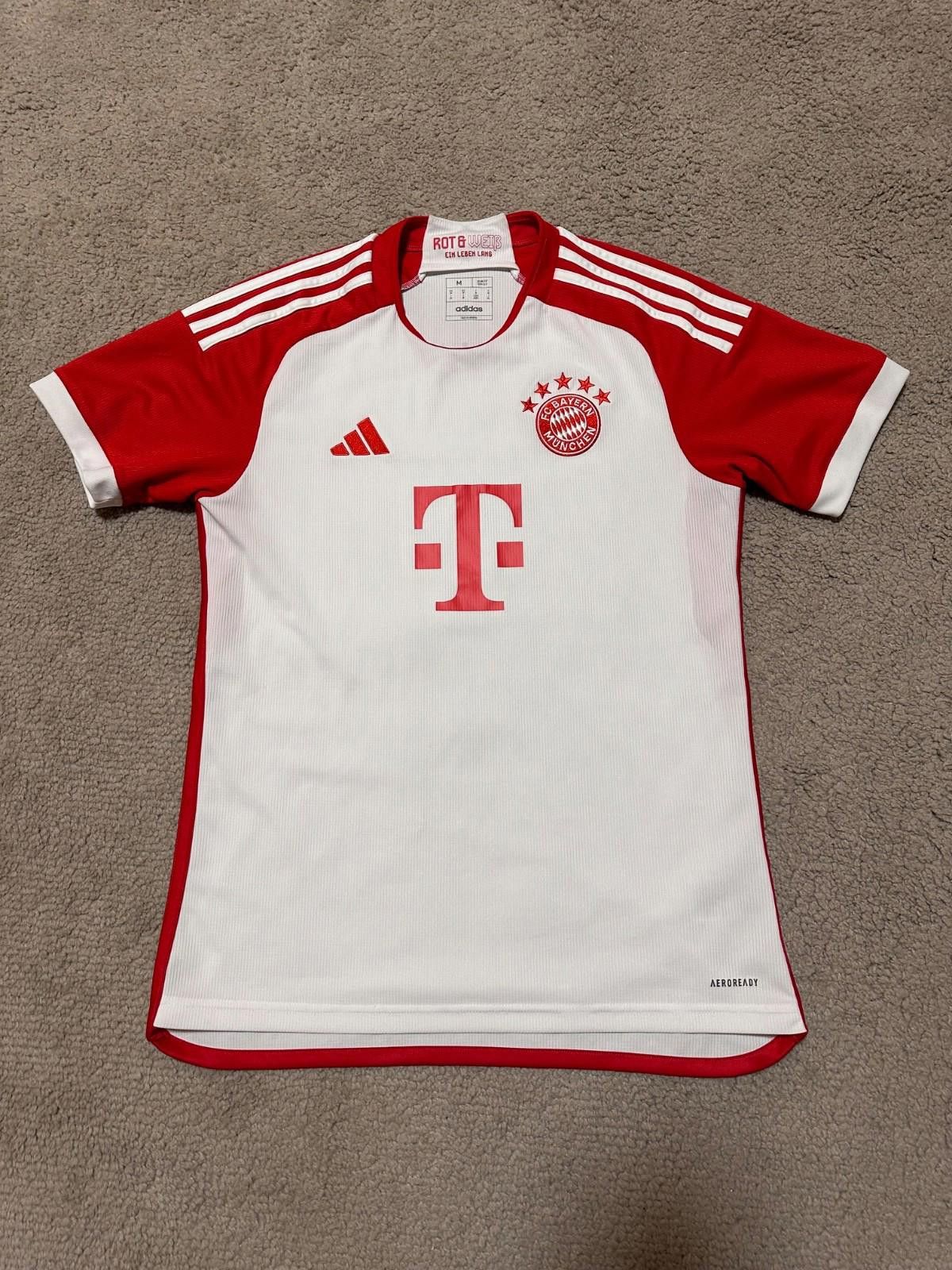 Adidas 2023/24 Adidas Bayern Munich Football Shirt Soccer Jersey Size US M / EU 48-50 / 2 - 1 Thumbnail