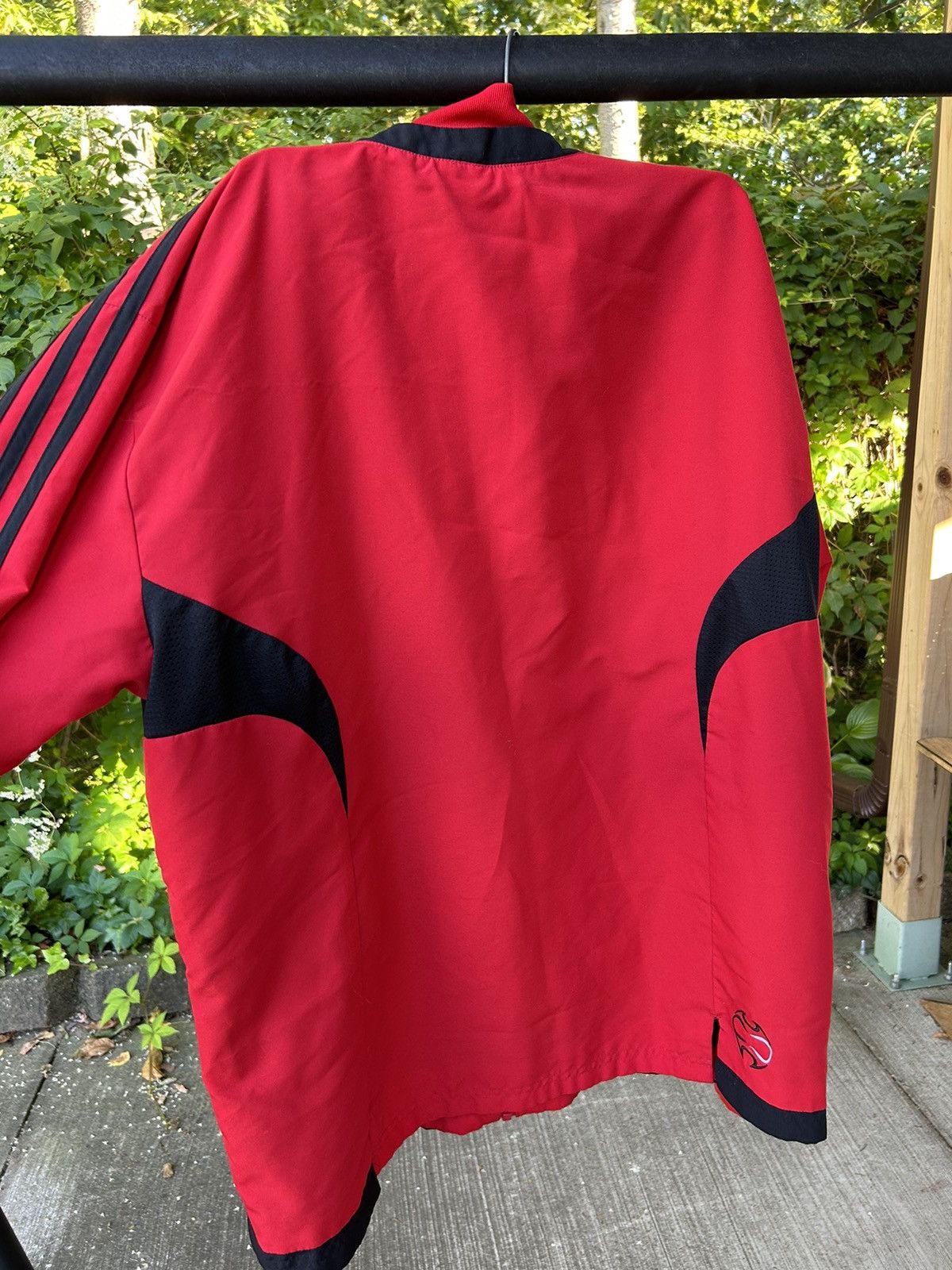 Adidas Vintage Adidas AC Milan Track Jacket Rare 00s Size US L / EU 52-54 / 3 - 7 Thumbnail