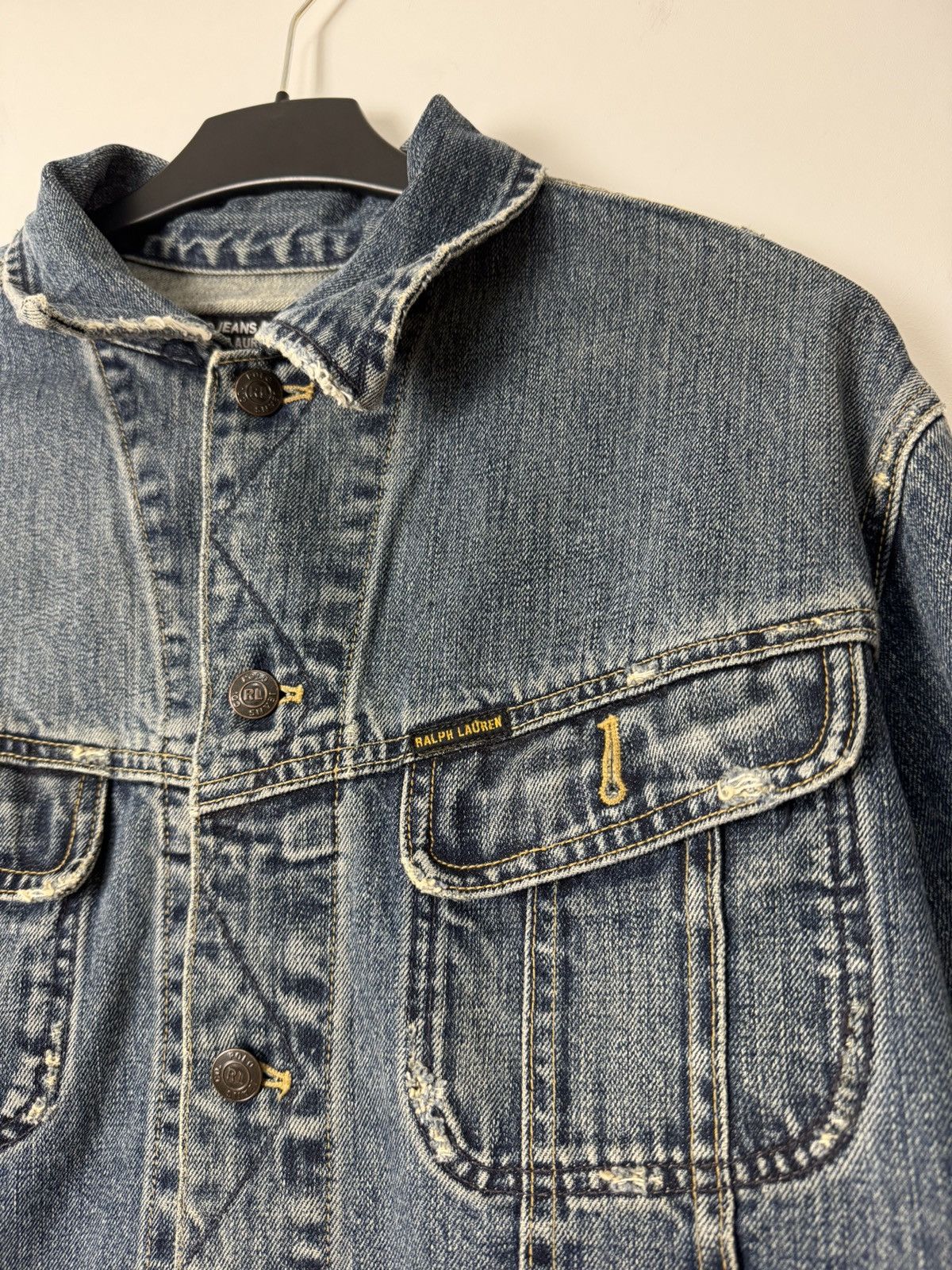 Polo Ralph Lauren Vintage Polo Ralph Lauren jeans co denim jacket streetwear Size US L / EU 52-54 / 3 - 9 Thumbnail