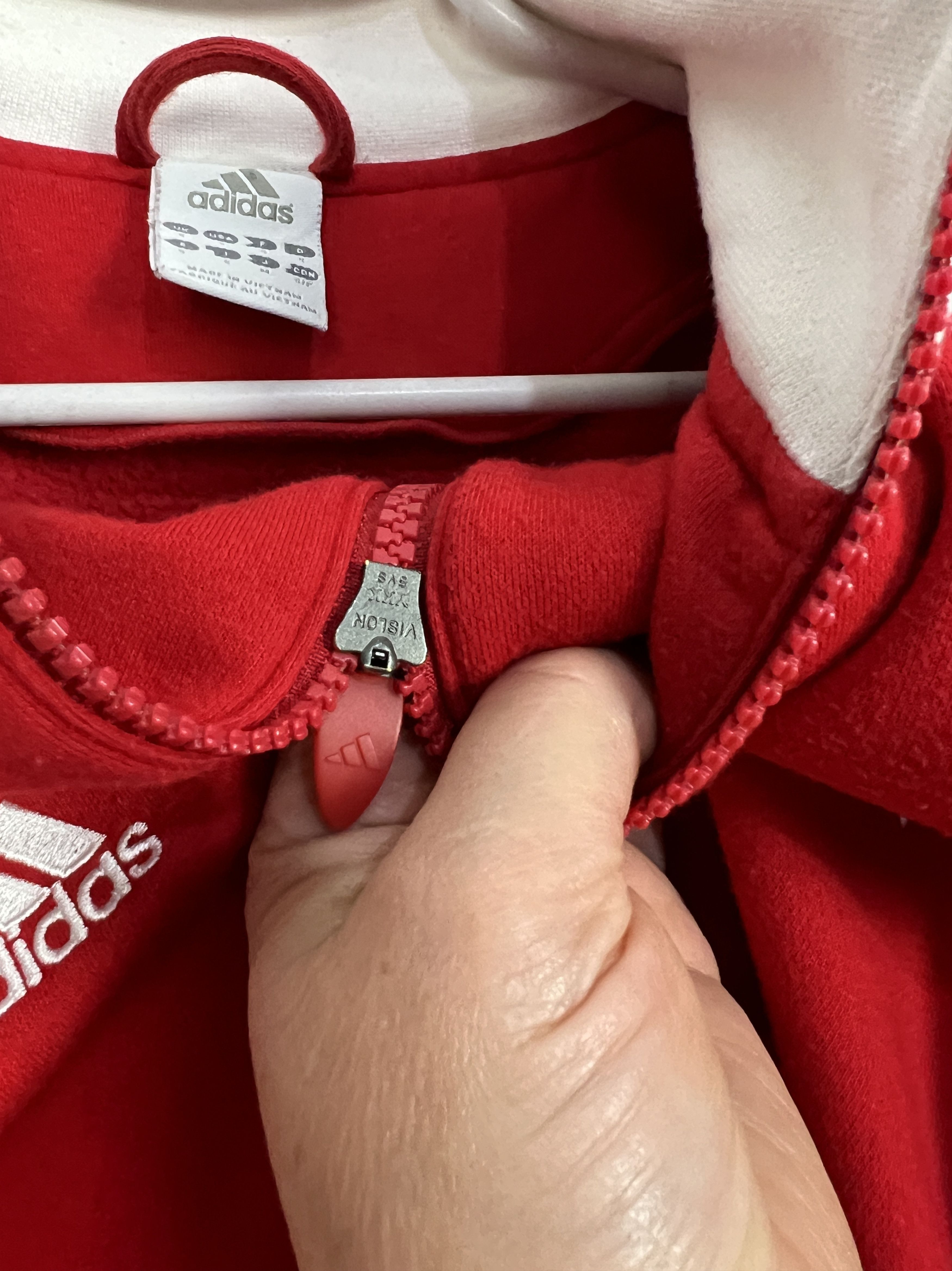 Adidas Vintage Liverpool Football Jacket Soccer Track Top Zip Size US S / EU 44-46 / 1 - 4 Thumbnail