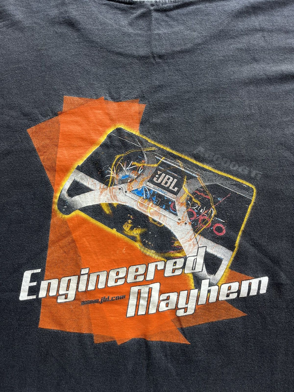 Other × Vintage Vintage JBL Engineered Mayhem Tour Promo Tshirt Size US XXL / EU 58 / 5 - 9 Thumbnail