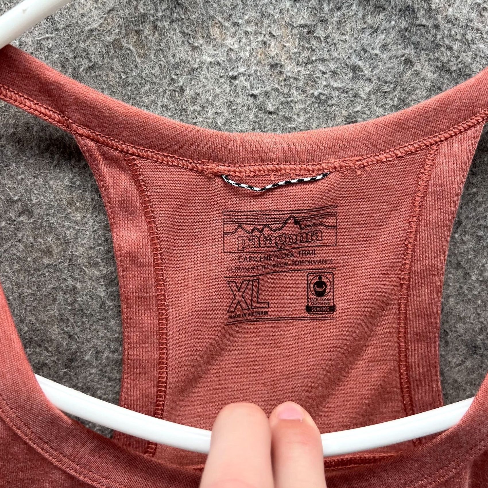 Patagonia Patagonia Womens Extra Large Tank Top Orange Hiking Shirt Size XL / US 12-14 / IT 48-50 - 5 Thumbnail