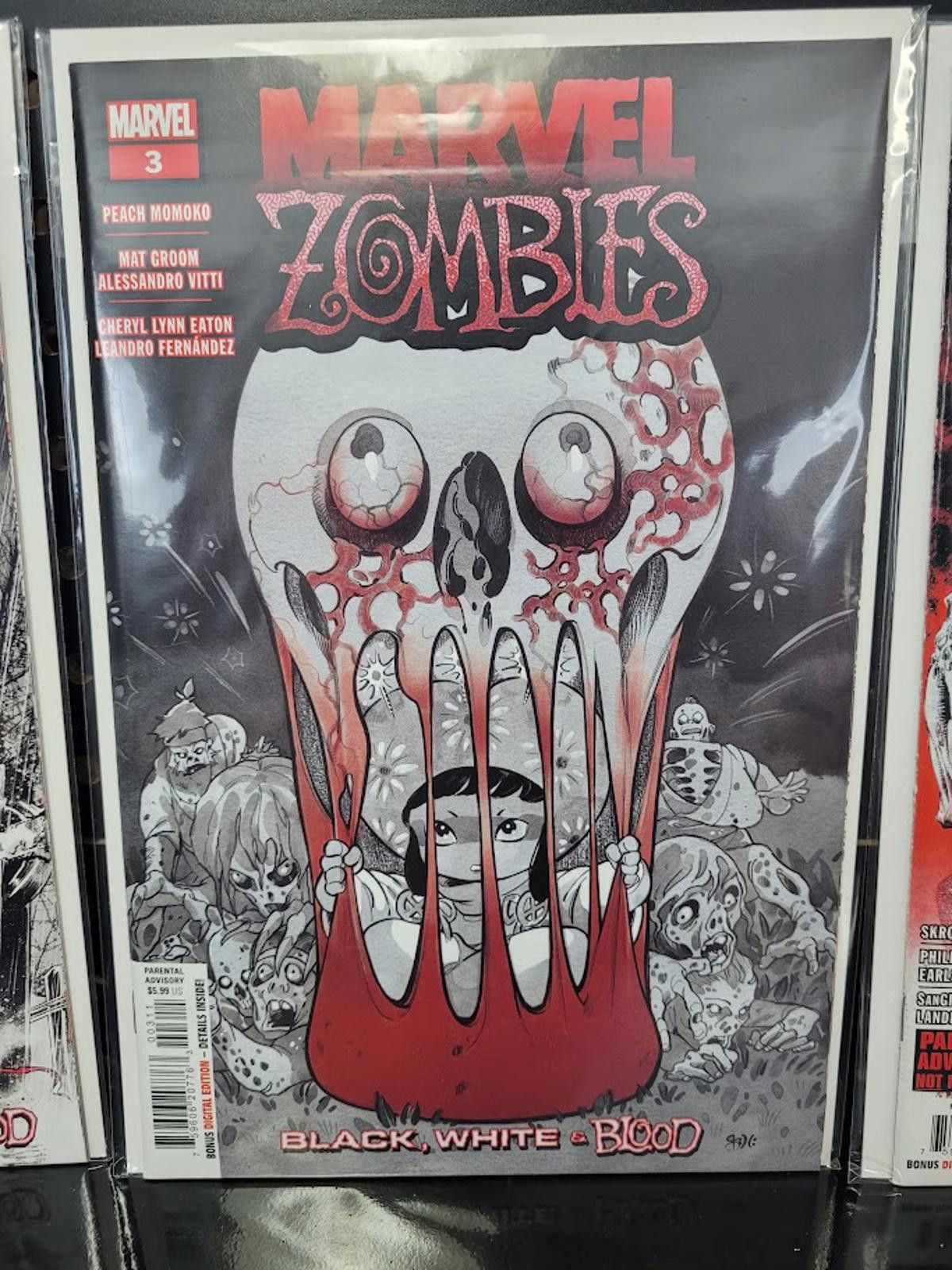 Marvel Comics Marvel Zombies Black, White & Blood #1-4 Comic Set Size ONE SIZE - 4 Thumbnail