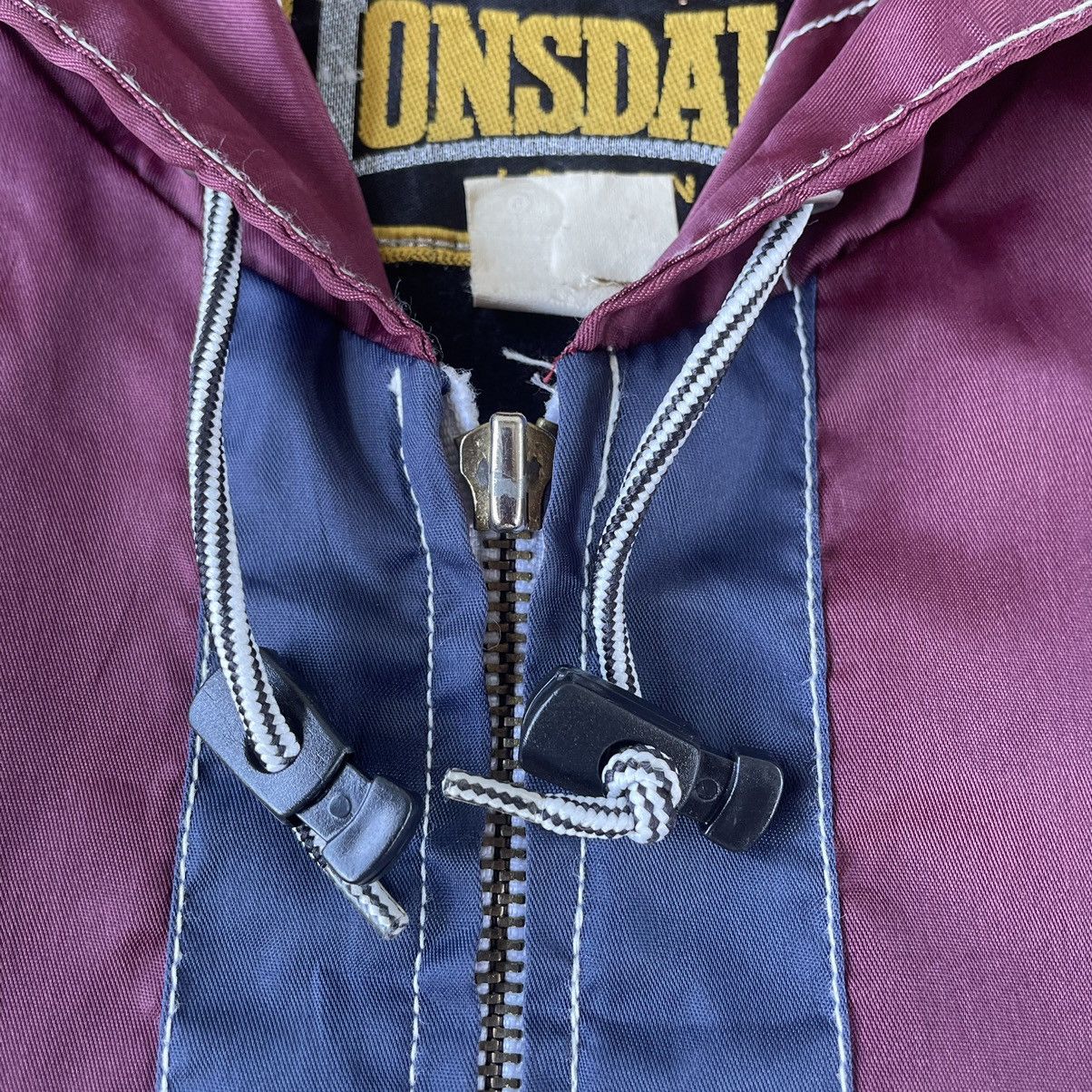 Lonsdale × Vintage 🔥Vintage Lonsdale Hooded Full Zipper Sportswear Light Jacket Size US XL / EU 56 / 4 - 9 Thumbnail