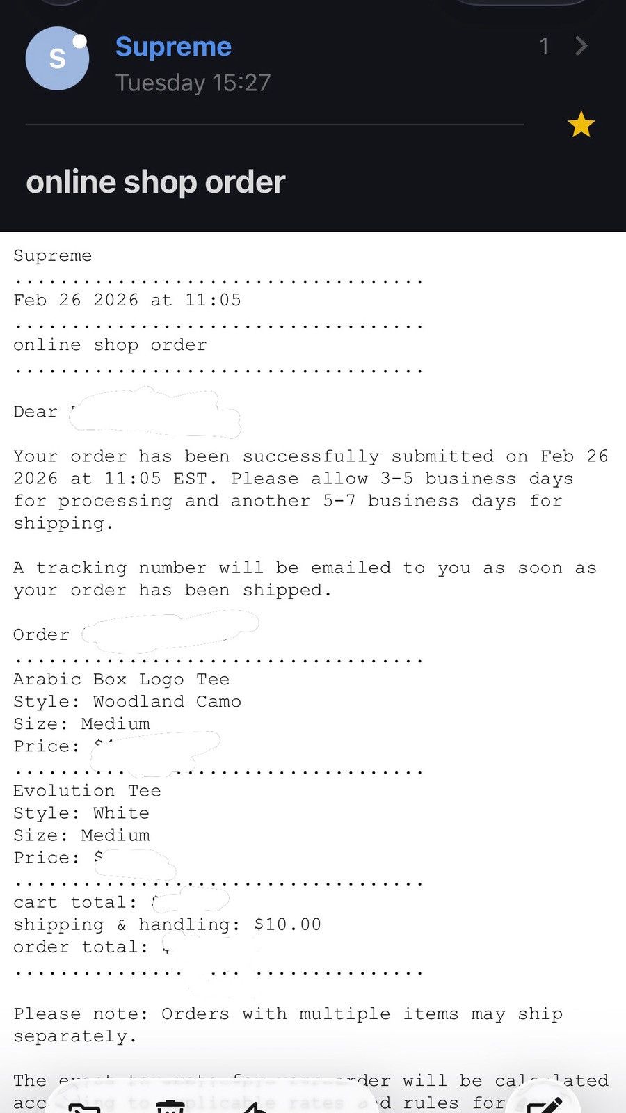 Supreme Supreme Camo Arabic Box Logo Tee Size US M / EU 48-50 / 2 - 2 Thumbnail