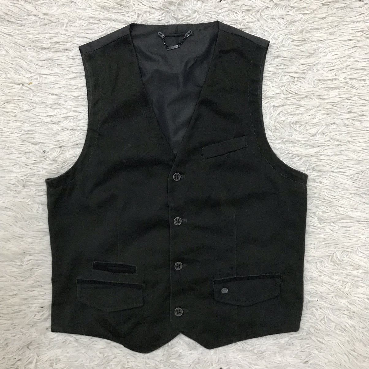 Diesel VINTAGE OG DIESEL MILITARY OLIVE GREEN VESTS Size US XS / EU 42 / 0 - 7 Thumbnail