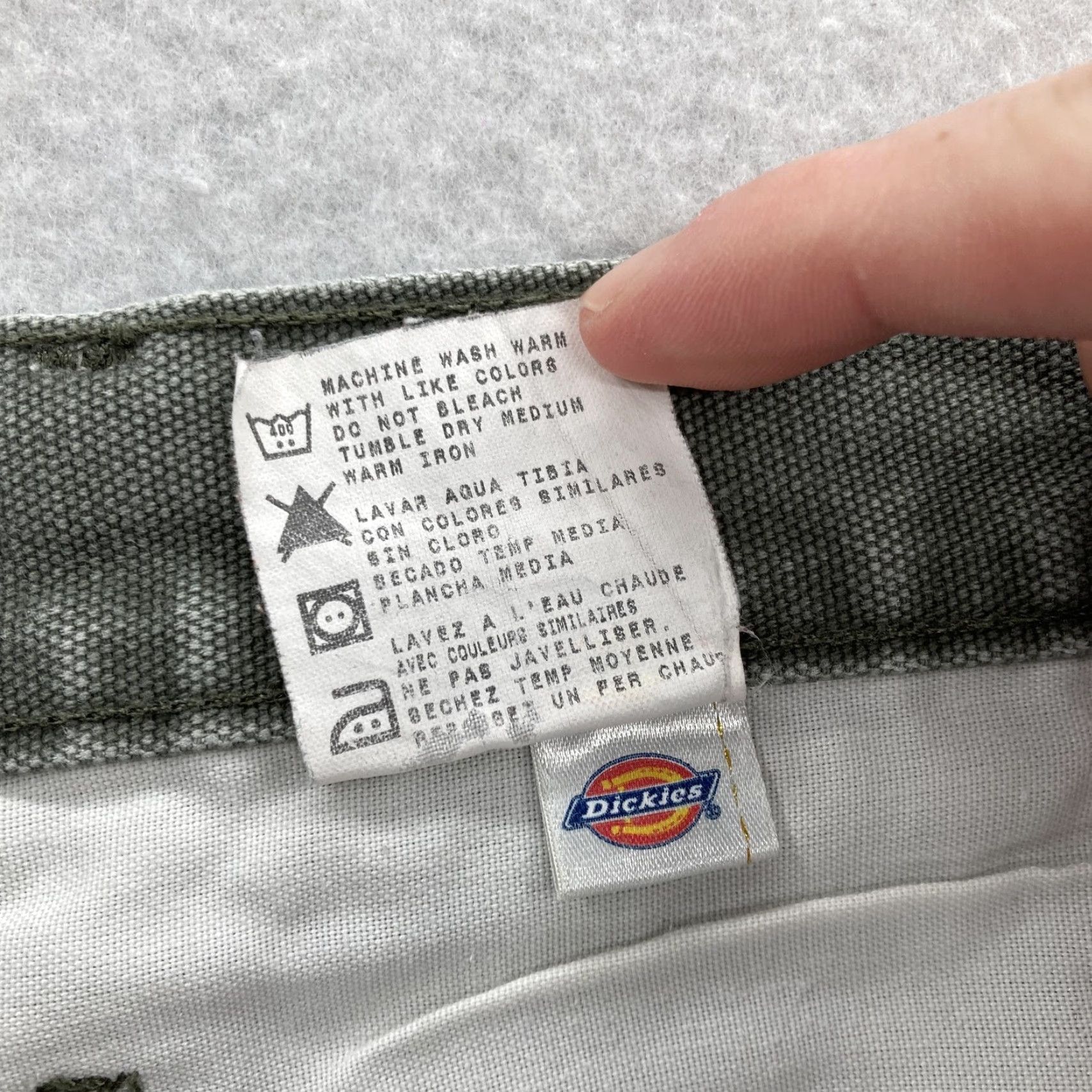 Dickies Dickies Carpenter Pants Mens 38x32 Green Relaxed Fit Utility Workwear Canvas Y2K Pants Mens Green Carpenter Workwear Canvas Dickies 38x32 Relaxed Mens Size US 38 / EU 54 - 6 Thumbnail