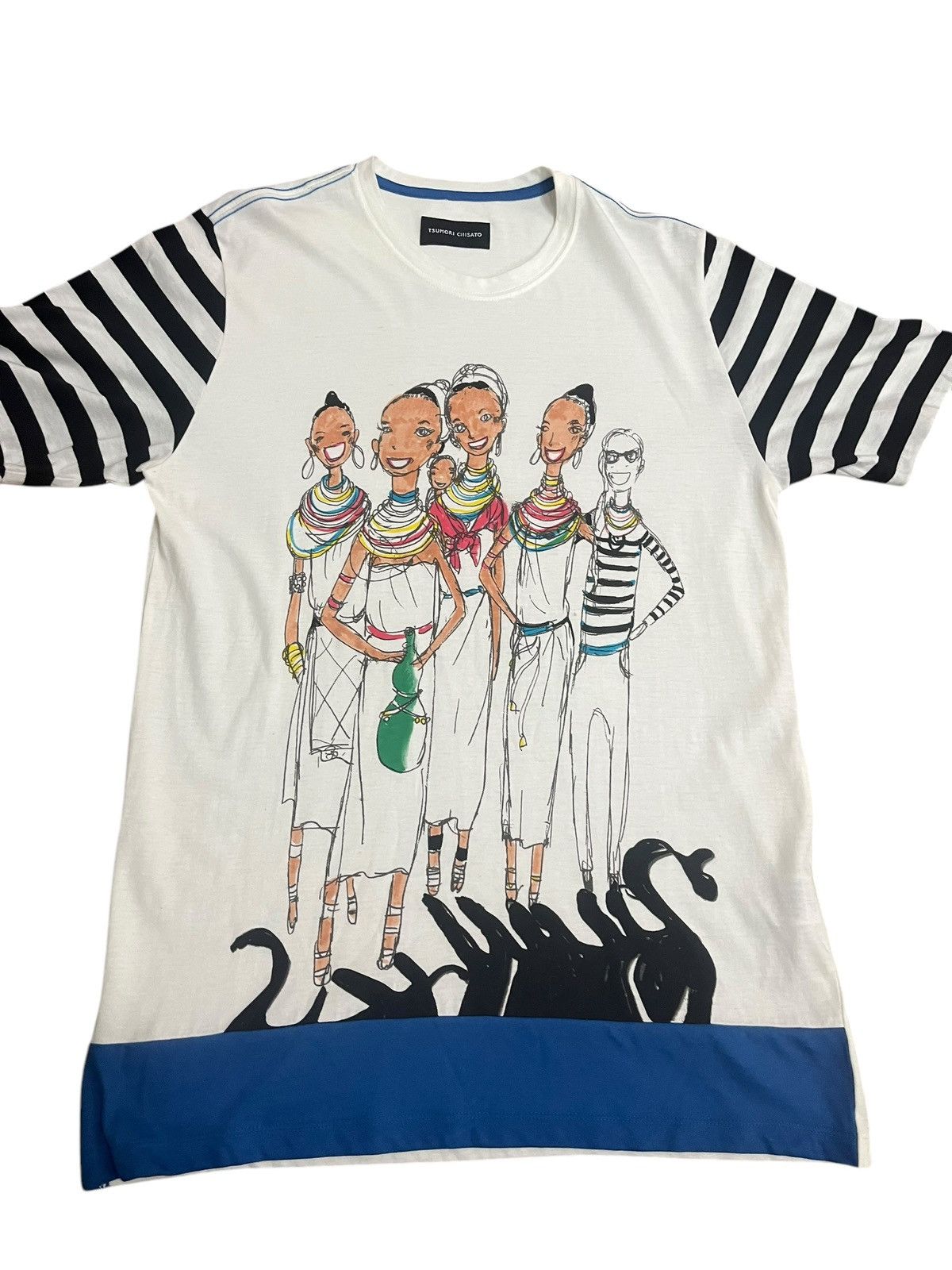 Issey Miyake × Tsumori Chisato Tsumori Chisato Rayon Cotton runaway Shirt Size US S / EU 44-46 / 1 - 2 Thumbnail
