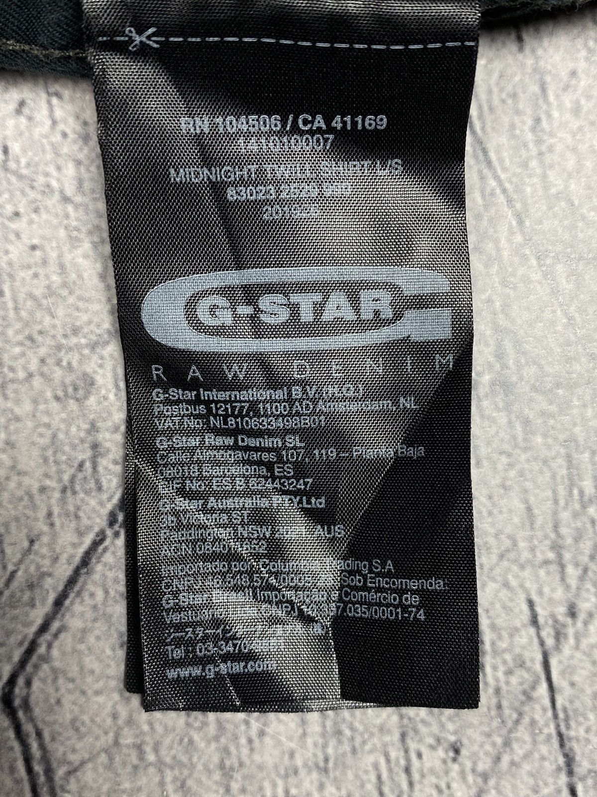 G-Star G-Star RAW Midnight Utility Shirt Jacket Size L Size US L / EU 52-54 / 3 - 18 Thumbnail
