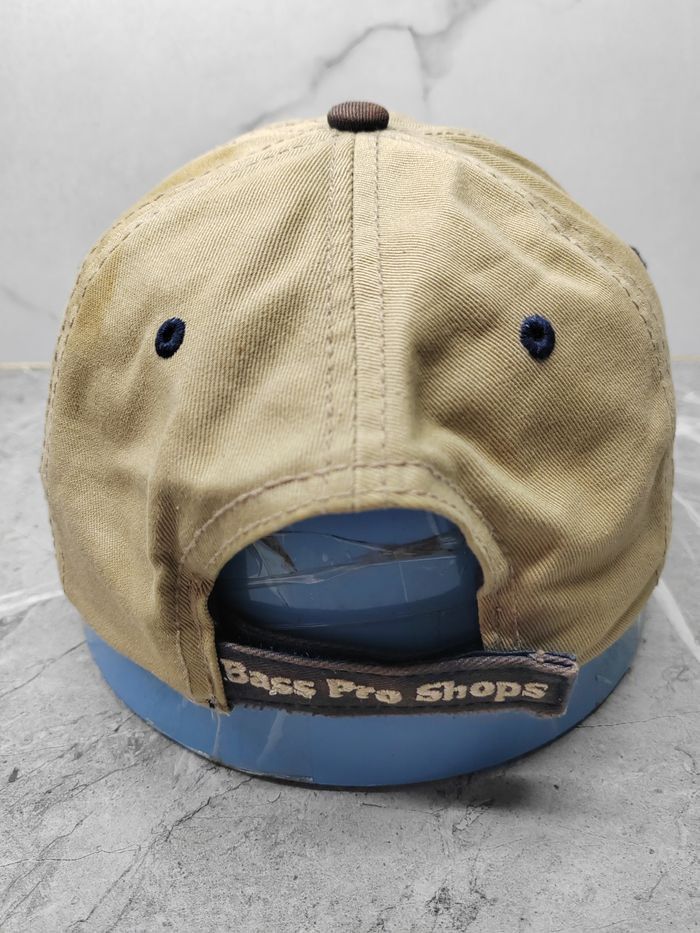 Bass Pro Shops Vintage Bass Pro Distressed Style Cap Hat Size ONE SIZE - 4 Thumbnail