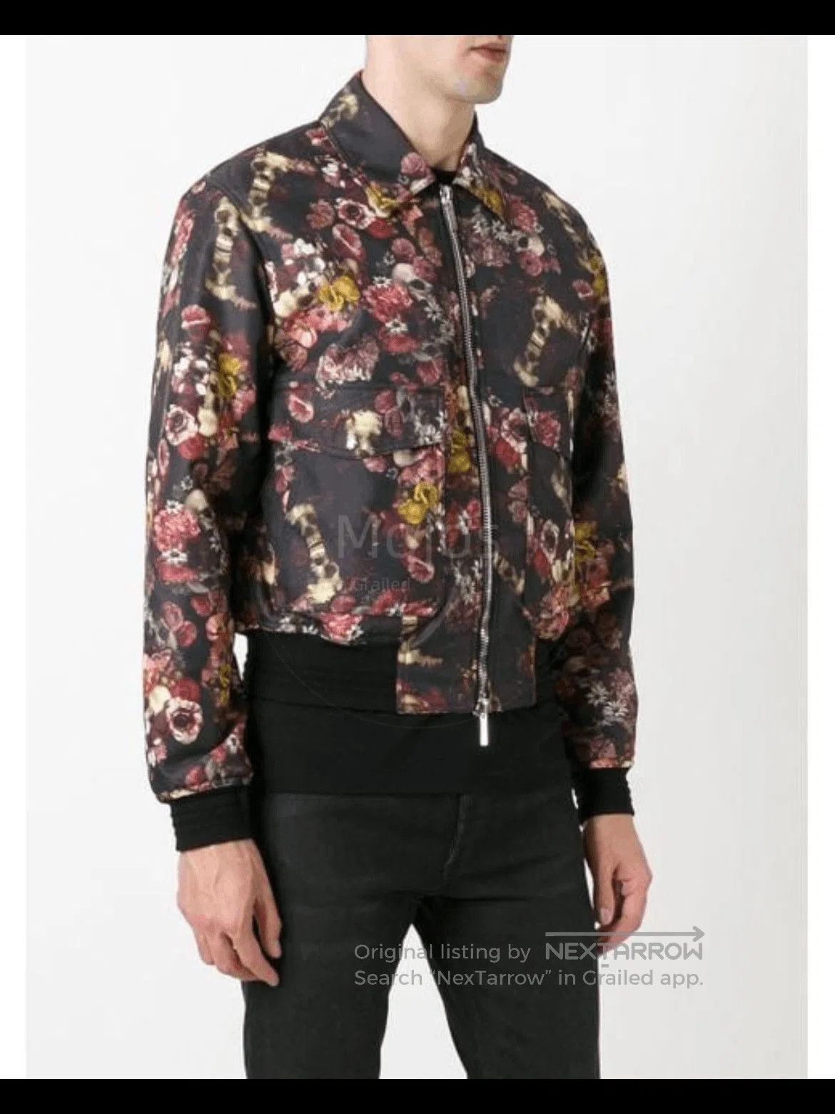 Dior Sz 46 Dior Flower & Skull Jacket. Size US S / EU 44-46 / 1 - 9 Thumbnail