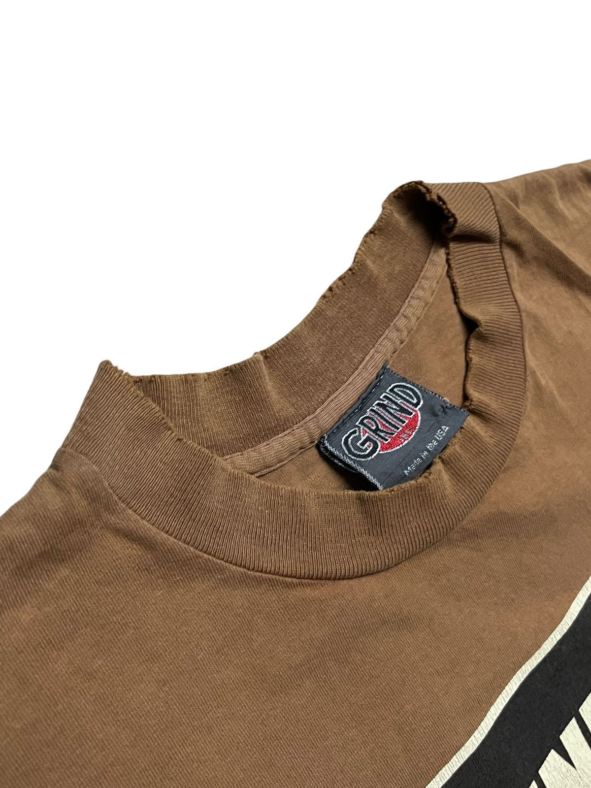 Santa Cruz Skateboards Vintage 90s Grind Skateboards Single Stitch T-Shirt Size US L / EU 52-54 / 3 - 3 Thumbnail