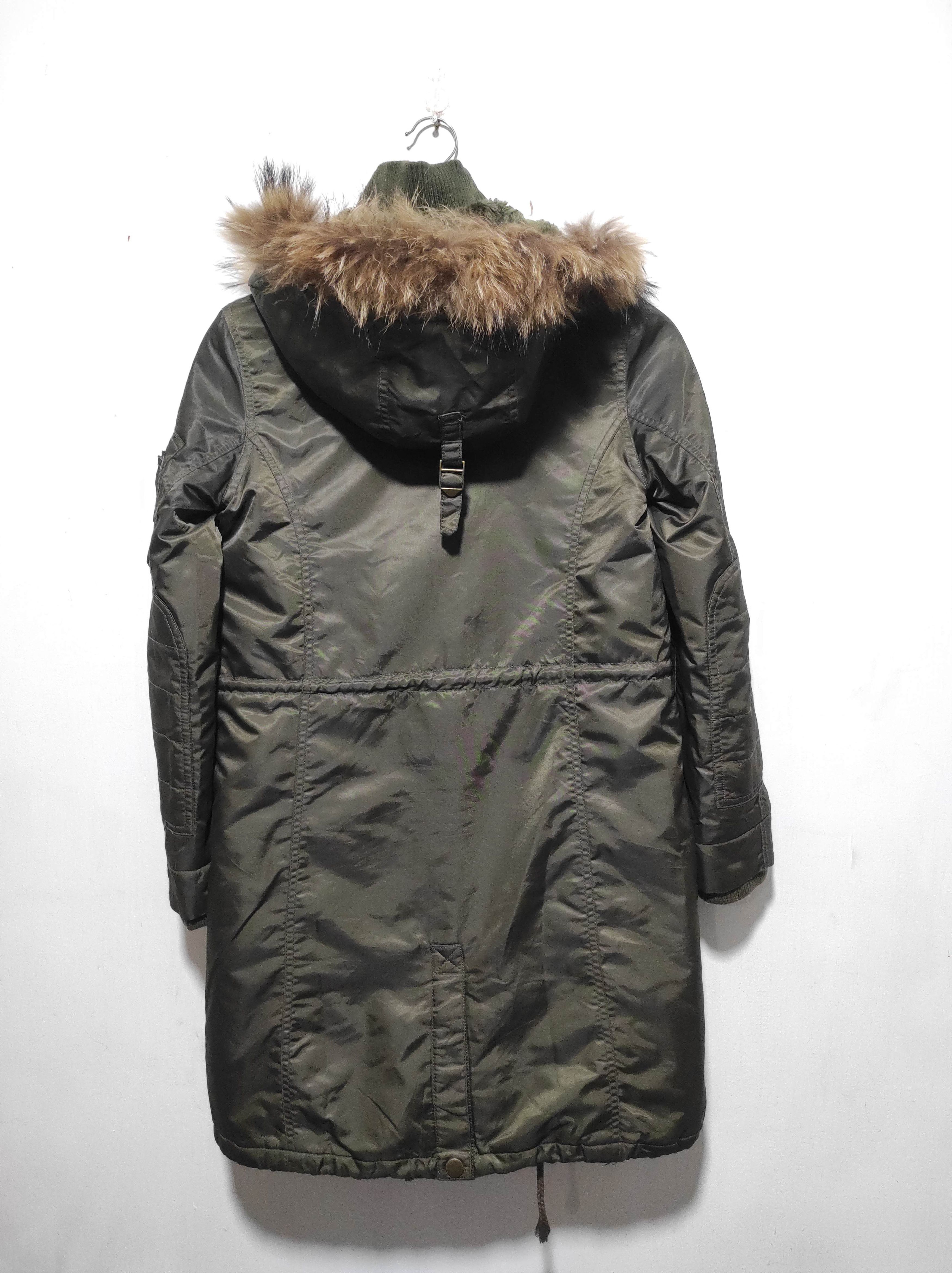 Le Grande Bleu (L.G.B.) INGNI Double Zip fur hoodie parka jacket LGB style Size US S / EU 44-46 / 1 - 22 Thumbnail