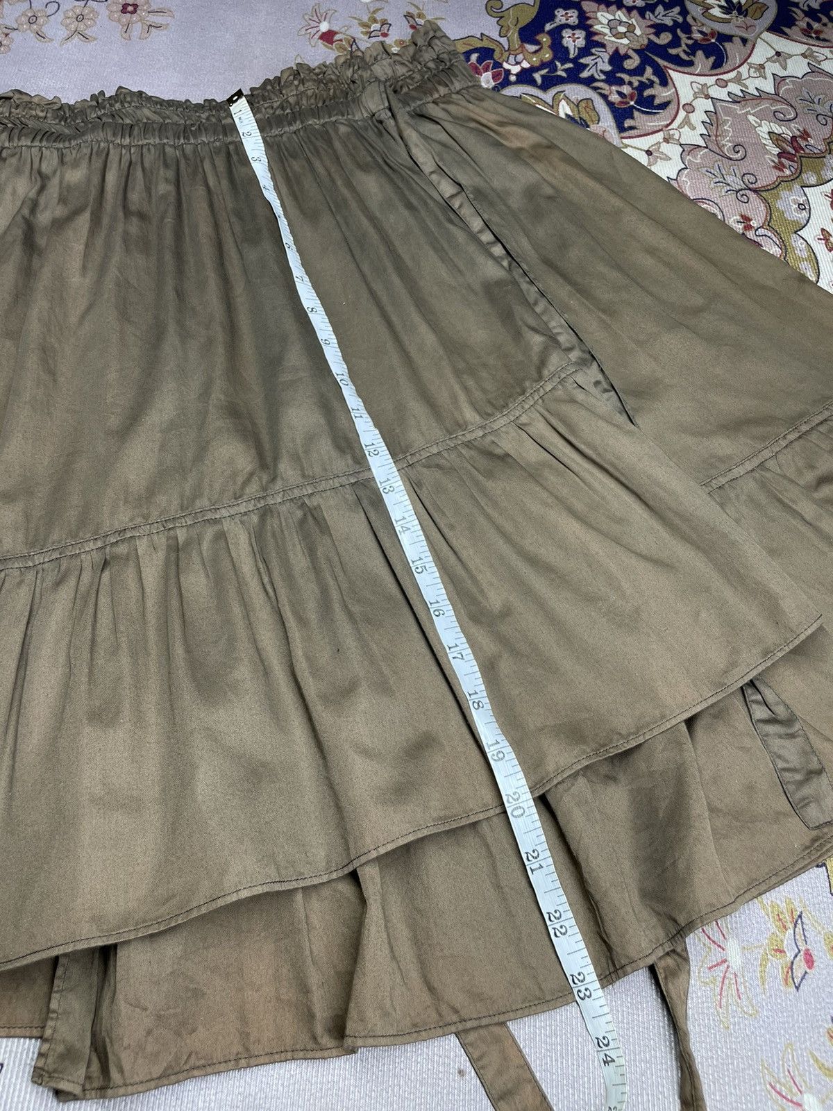 Issey Miyake A18 Zucca By Issey Miyake Maxi Skirt Size 27" / US 4 / IT 40 - 16 Thumbnail