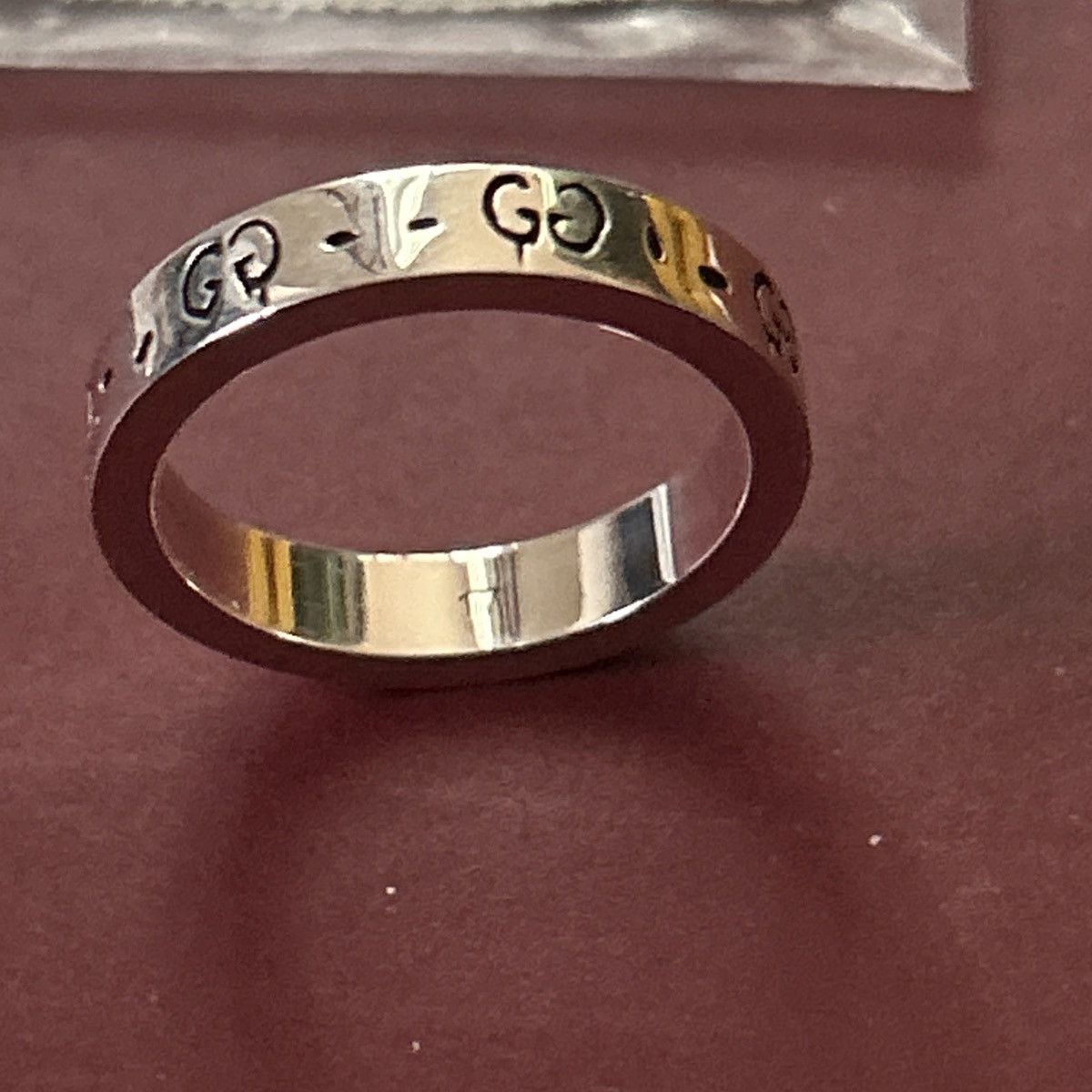 Gucci Gucci GG Ghost Costume Ring Silver Ag925 477932 Size ONE SIZE - 6 Thumbnail