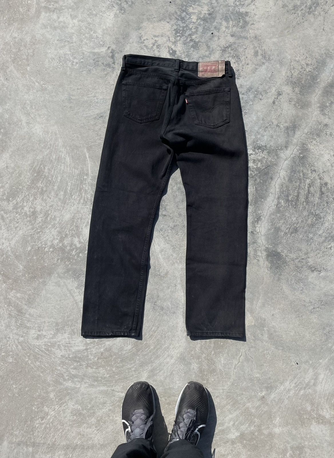 Levi's 🔥 VINTAGE LEVIS 501 RARE DISTRESS JEANS Y2K 🔥 Size US 32 / EU 48 - 10 Thumbnail