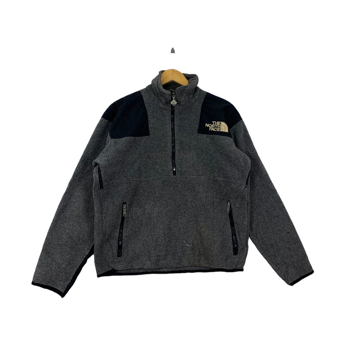 The North Face Vintage THE NORTH FACE Fleece Half Zipper Jumper Sweatshirt Size US L / EU 52-54 / 3 - 3 Thumbnail