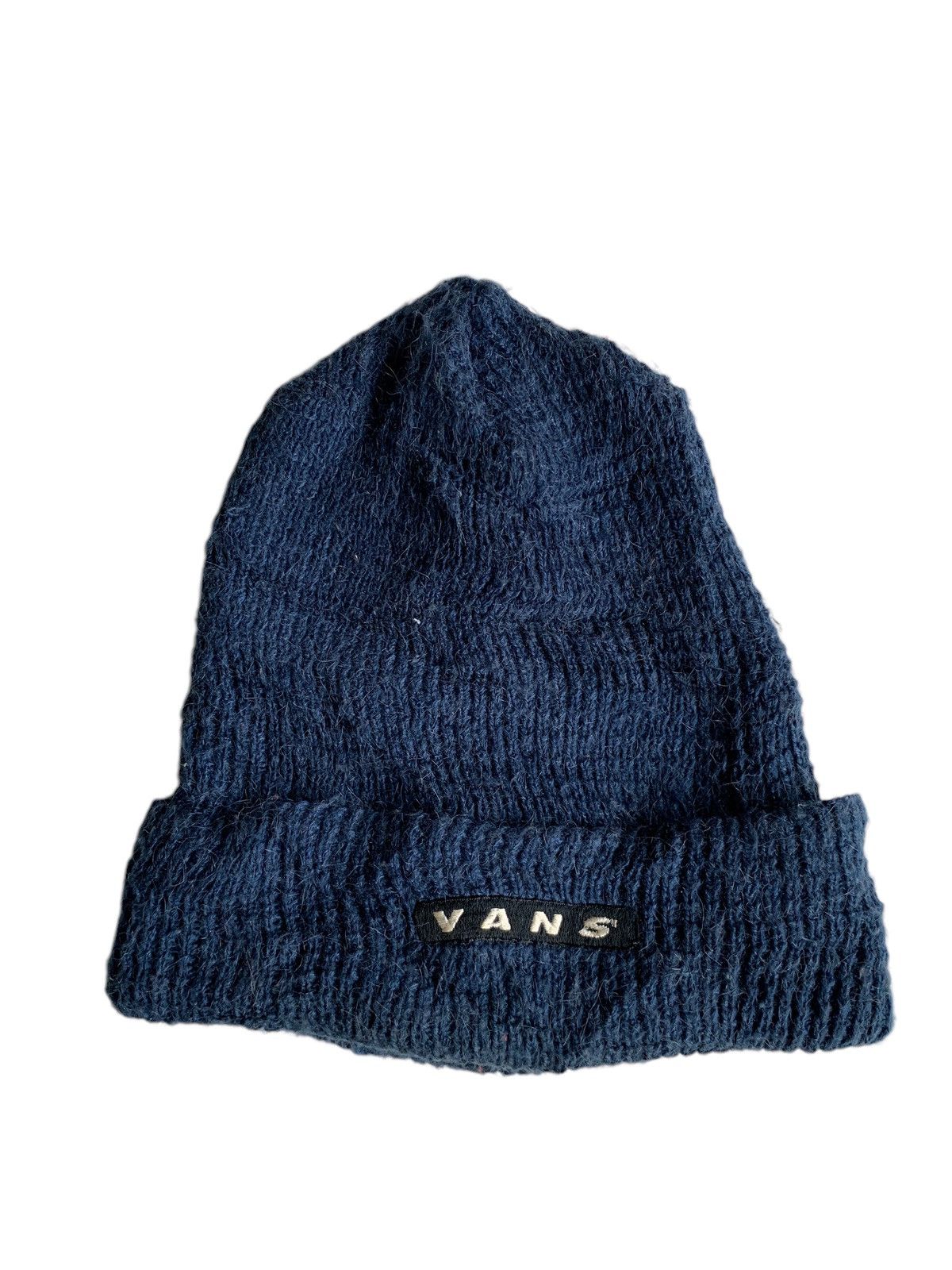 Vans × Vintage Vintage Vans Winter Sessions wool Rare Hairy Beanie Hats Size ONE SIZE - 2 Thumbnail