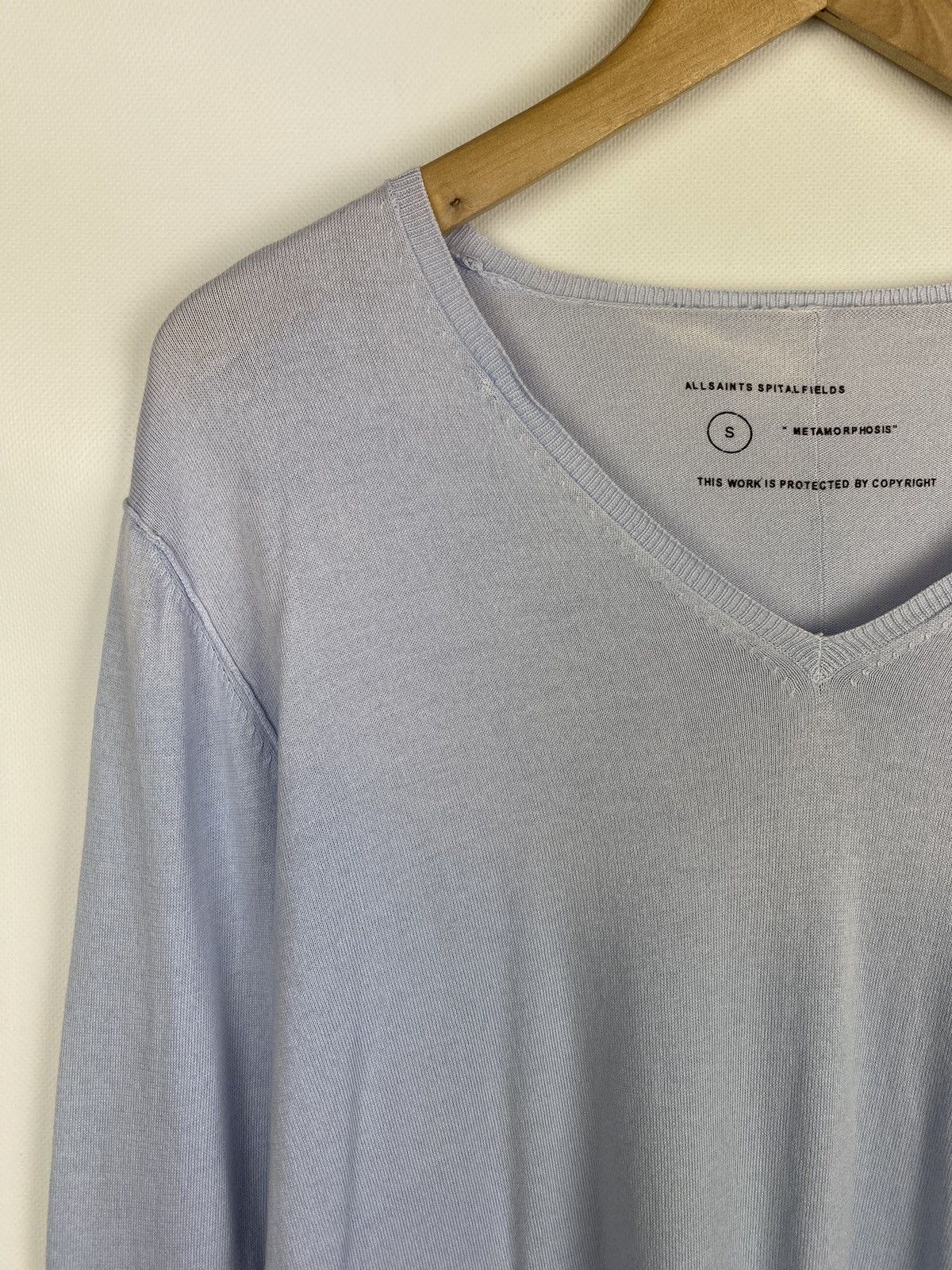 Allsaints Allsaints Fade L/S V-neck men’s sweater pullover AW08 size S Size US S / EU 44-46 / 1 - 4 Thumbnail
