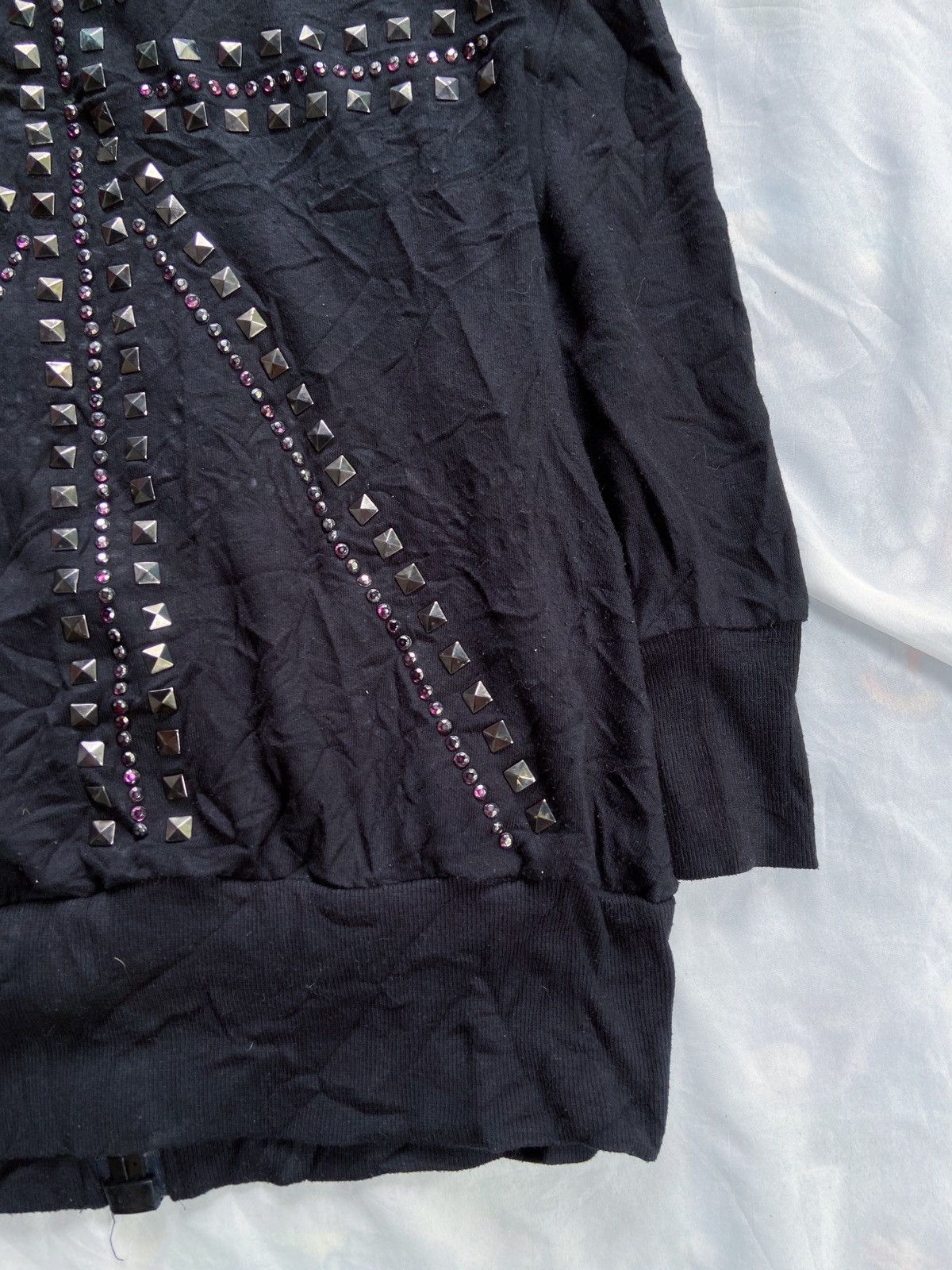 14th Addiction JAPANESE FASHION PUNK STYLE ZIP HOODIE Size US S / EU 44-46 / 1 - 6 Thumbnail