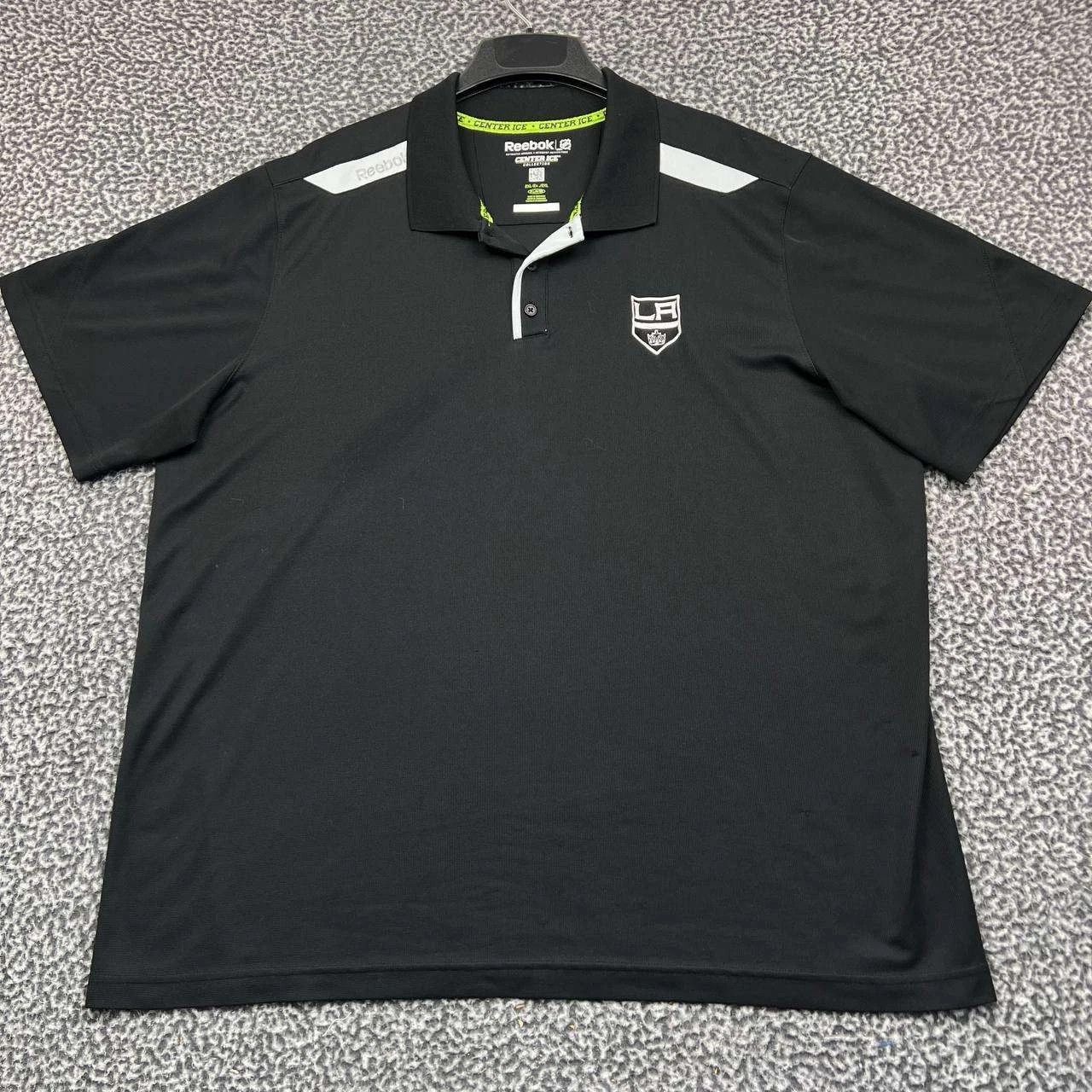 Reebok Los Angeles LA Kings Polo Shirt Short Sleeve Collared 2XL Size US XXL / EU 58 / 5 - 1 Thumbnail
