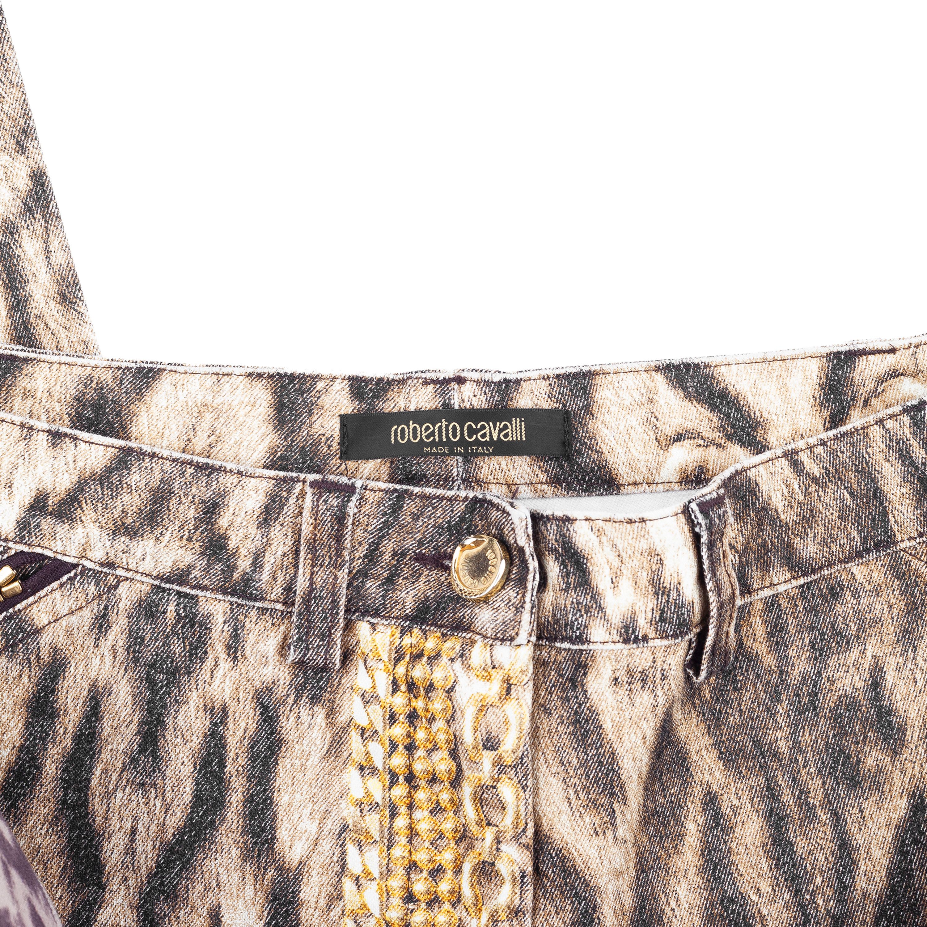 Roberto Cavalli Roberto Cavalli F/W 2003 Gold Legacy Leopard Pants Size US 26 / EU 42 - 5 Thumbnail