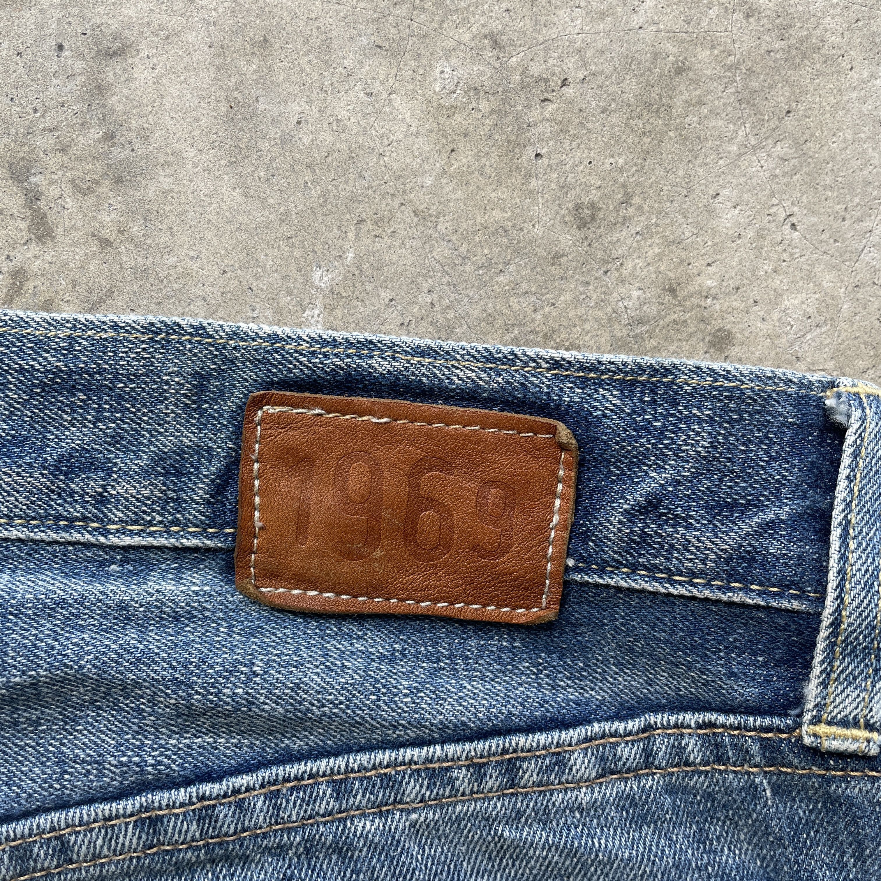 Gap × Jean W32 VINTAGE GAP JEANS STRAIGHT SLIM FIT FADED DENIM PANTS Size US 32 / EU 48 - 10 Thumbnail