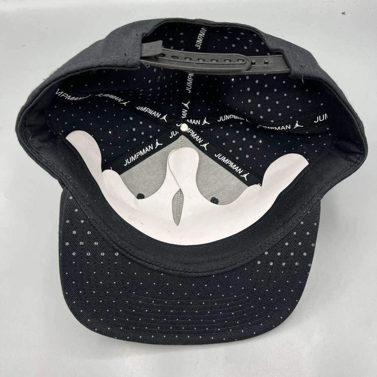 Jordan Brand Air Jordan Hat Men Black Embroidered Logo Jumpman Snap Back Size ONE SIZE - 2 Thumbnail
