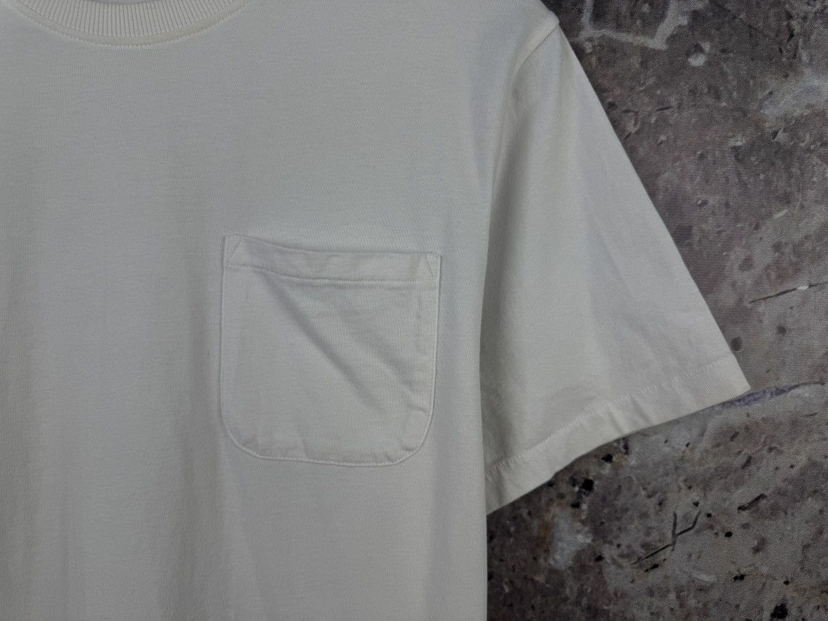 YMC YMC White Pocket T-Shirt Men’s Size XL Cotton Minimalist Tee Size US XL / EU 56 / 4 - 5 Thumbnail