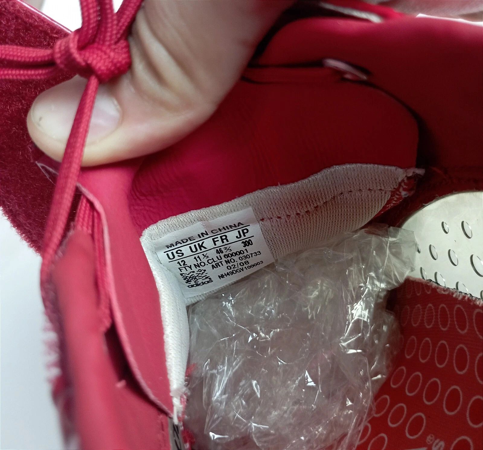 Adidas Adidas TRX F-30 Euro 2008 Soccer Boots Cleats Vintage Red Size US 12 / EU 45 - 10 Thumbnail