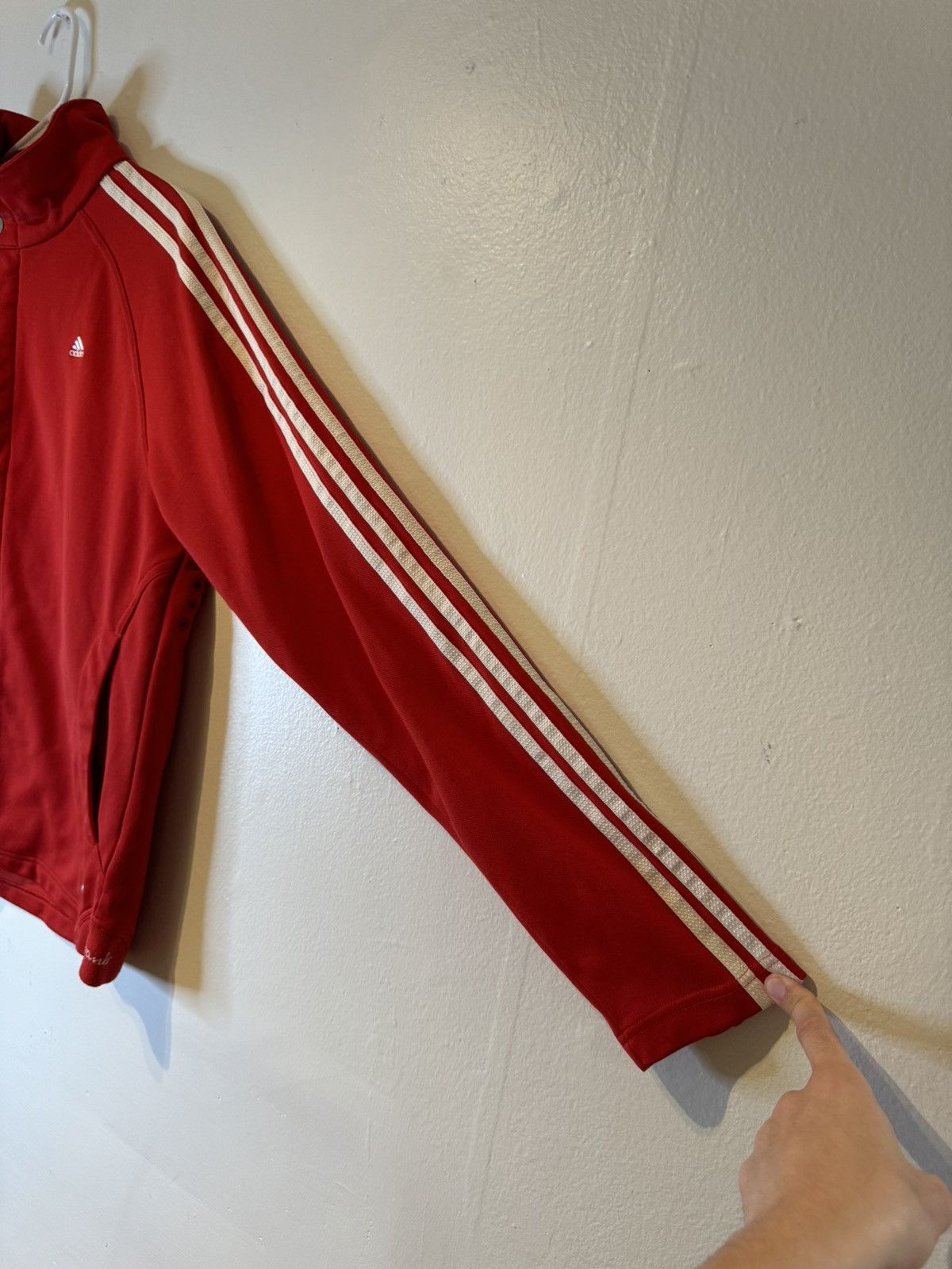 Adidas VINTAGE Adidas Adi Dassler Red Track Jacket Men's M Size US M / EU 48-50 / 2 - 4 Thumbnail