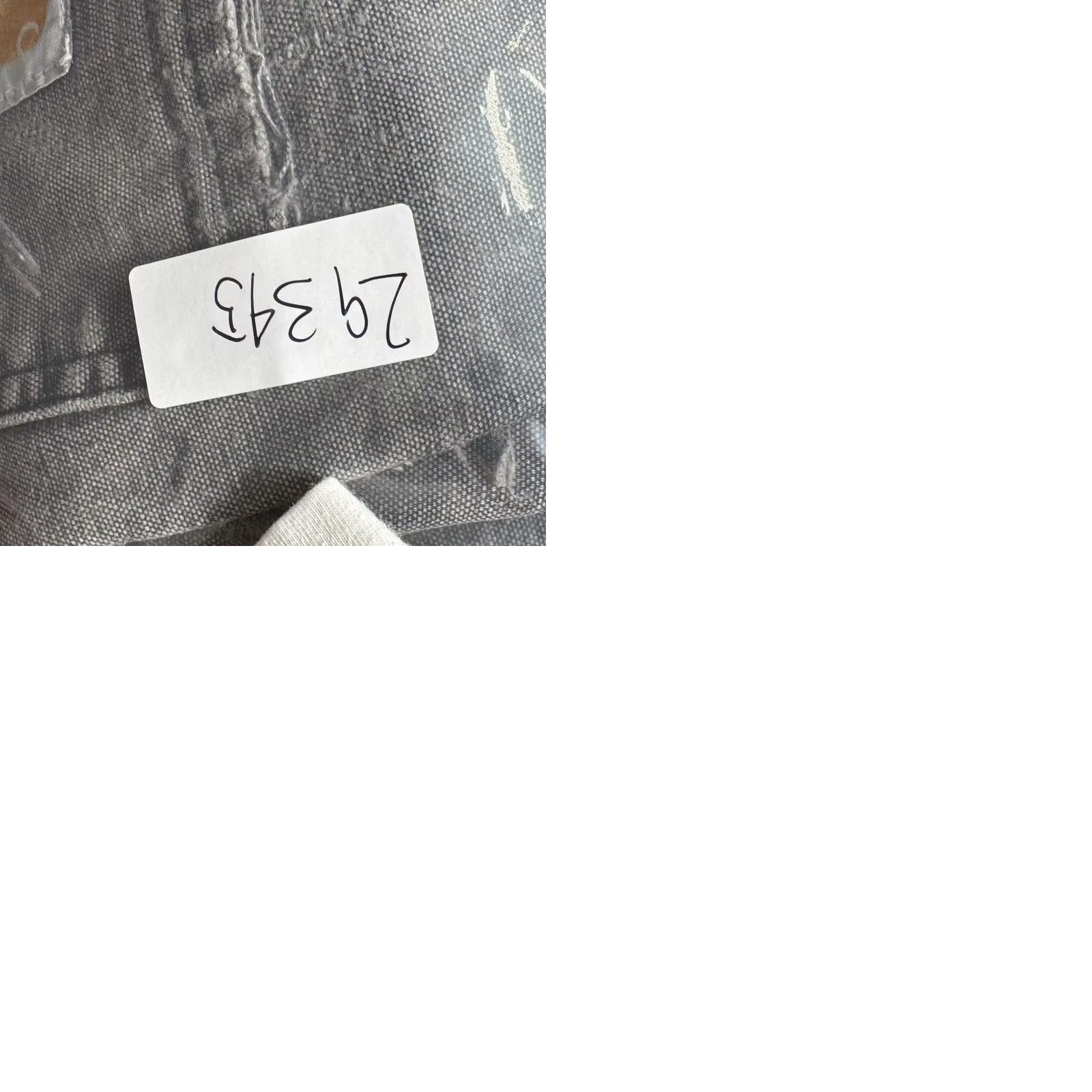 Carhartt Vintage Carhartt Pants Mens 32x28 Gray Canvas Carpenter Distressed Destroyed Size US 32 / EU 48 - 12 Thumbnail
