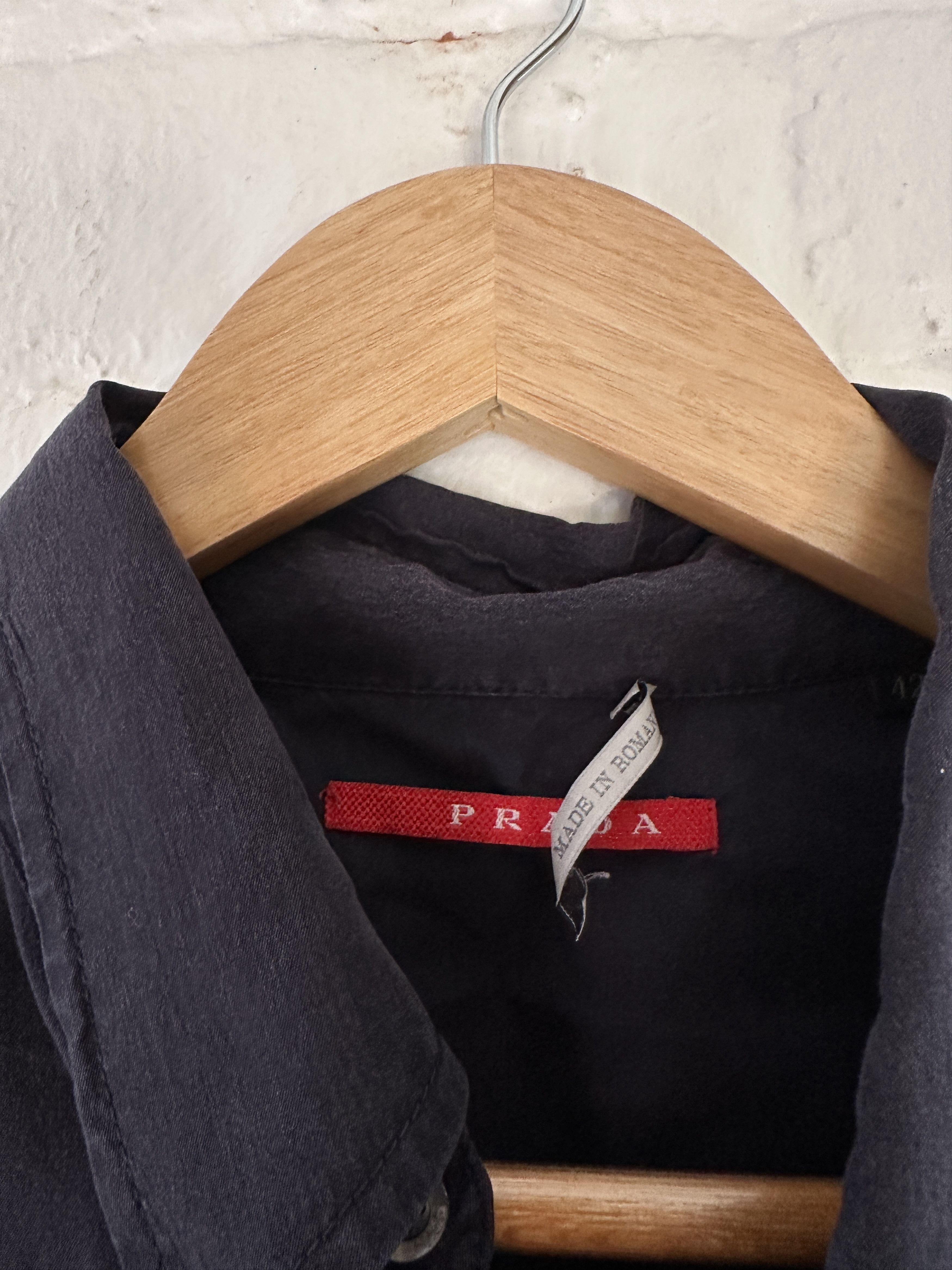 Prada Prada Sport Short Sleeve Button Up Shirt Size US L / EU 52-54 / 3 - 3 Thumbnail