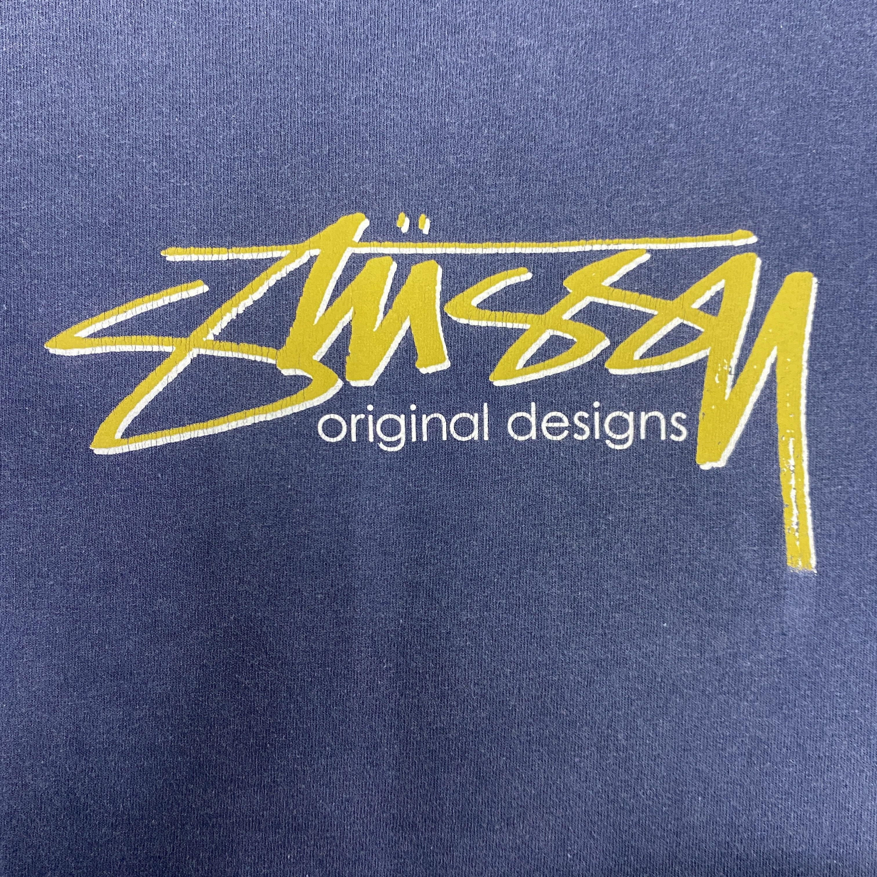 Stussy Vintage Stussy Sun Faded Tshirt - I040 Size US L / EU 52-54 / 3 - 6 Thumbnail