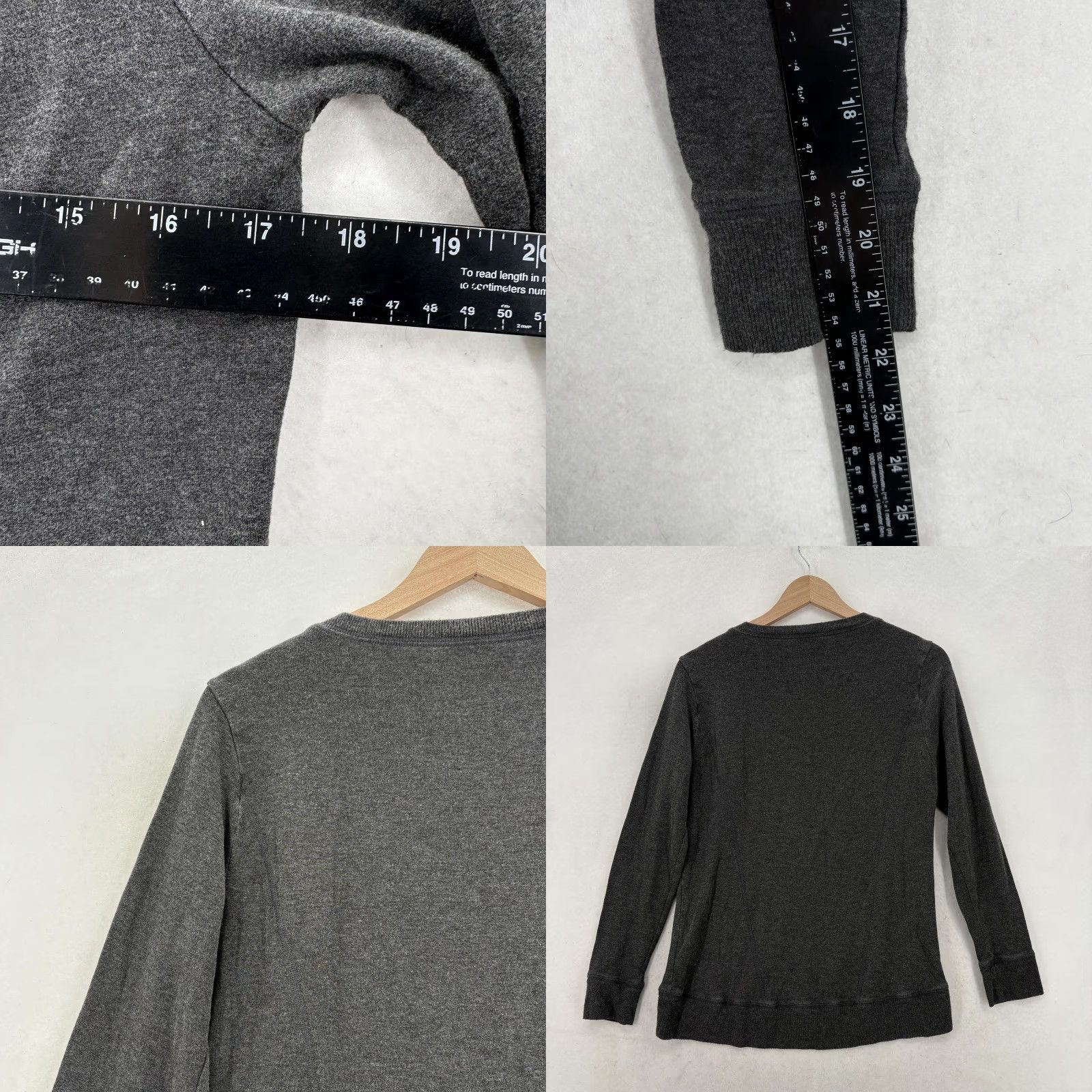 Beyond Yoga Beyond Yoga Sweatshirt Womens XS Gray Modal Fleece Crew Neck Raglan Pullover Size XS / US 0-2 / IT 36-38 - 8 Thumbnail