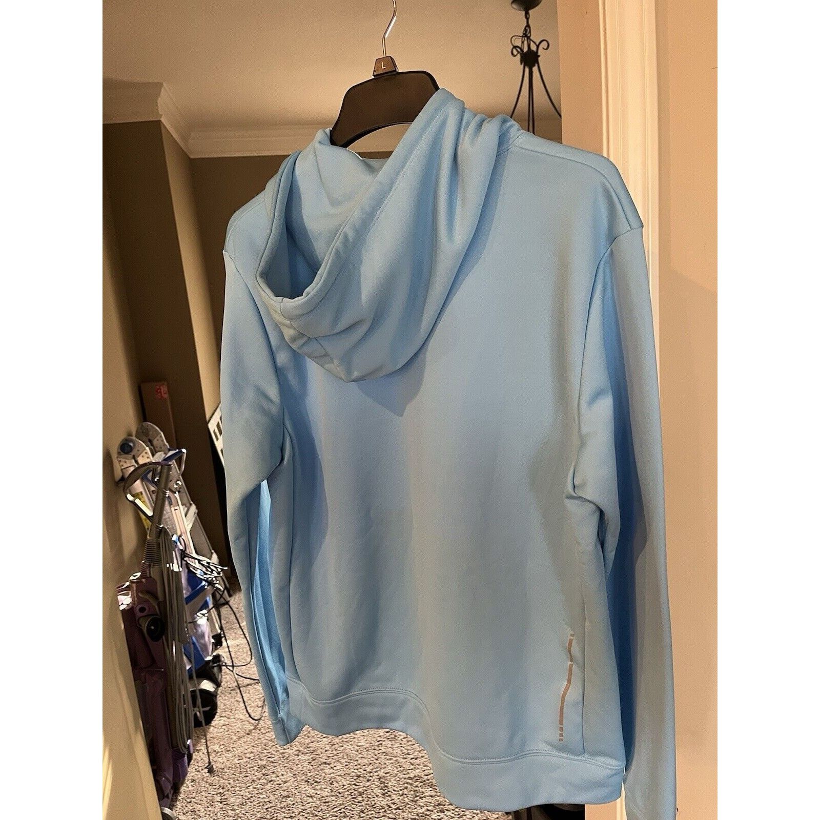 Oakley Oakley Men's Hoodie Light blue with red graphics Size M Size US M / EU 48-50 / 2 - 5 Thumbnail