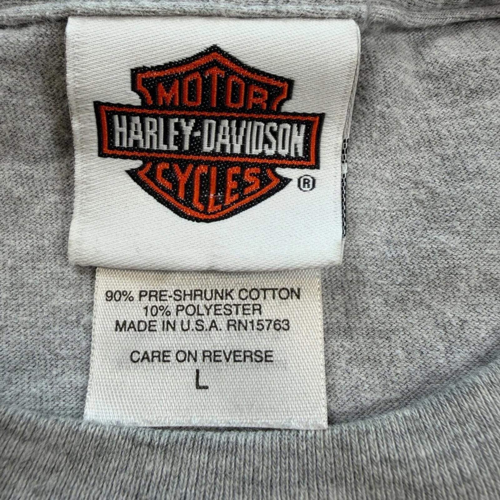 Harley Davidson Vintage Harley Davidson Nashville Long Sleeve Shirt TN L Size US L / EU 52-54 / 3 - 4 Thumbnail
